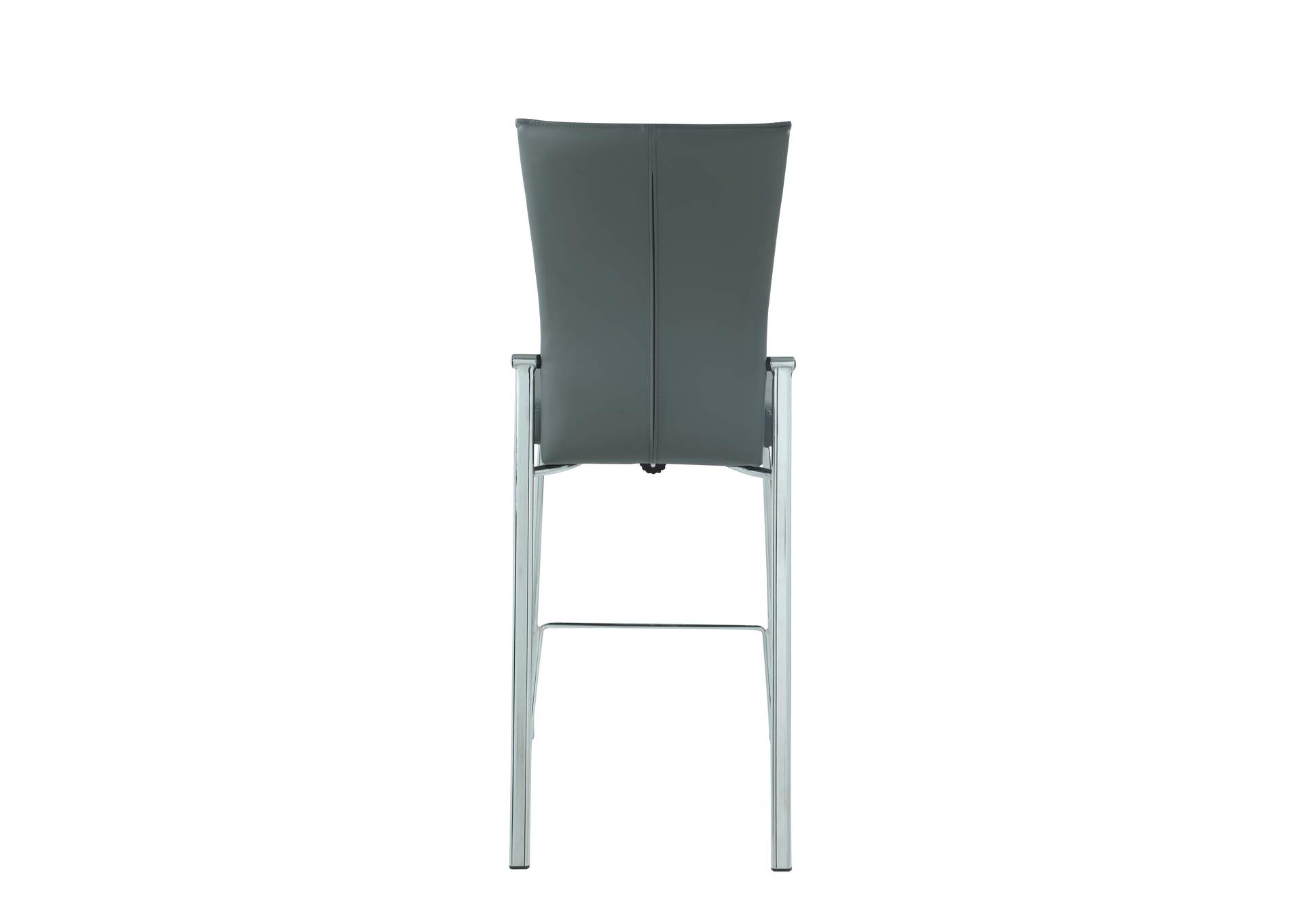 Contemporary Motion Back Bar Stool With Chrome Frame image 6