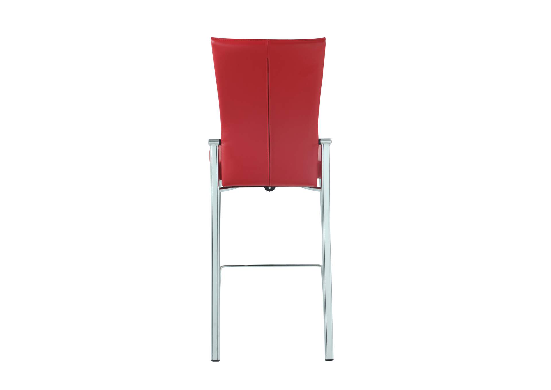 Contemporary Motion Back Counter Stool With Chrome Frame image 5