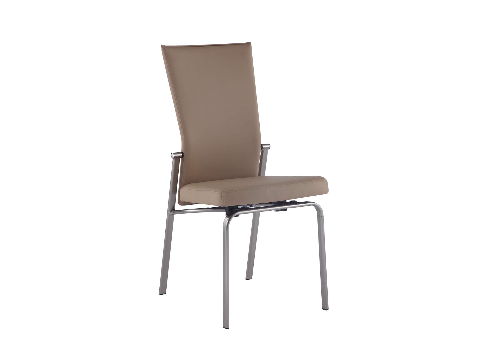 Contemporary Dining Set With Extendable Ceramic Top Table & Motion-Back Chairs image 7