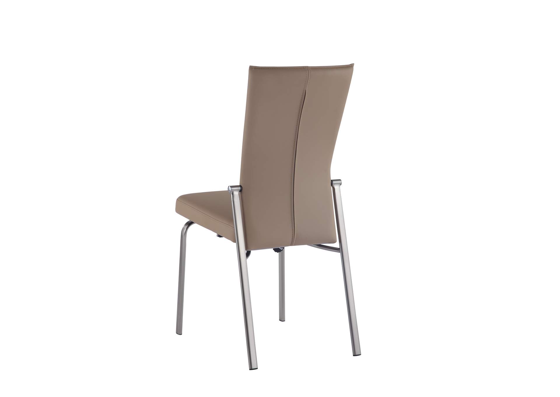 Contemporary Dining Set With Extendable Ceramic Top Table & Motion-Back Chairs image 8