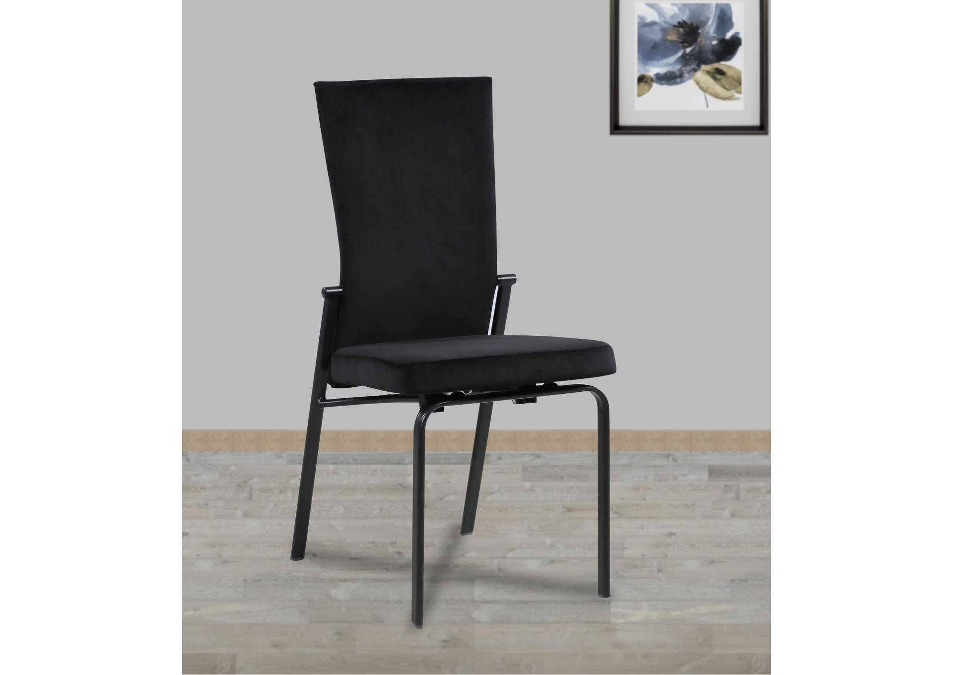 Contemporary Motion-Back Side Chair image 1