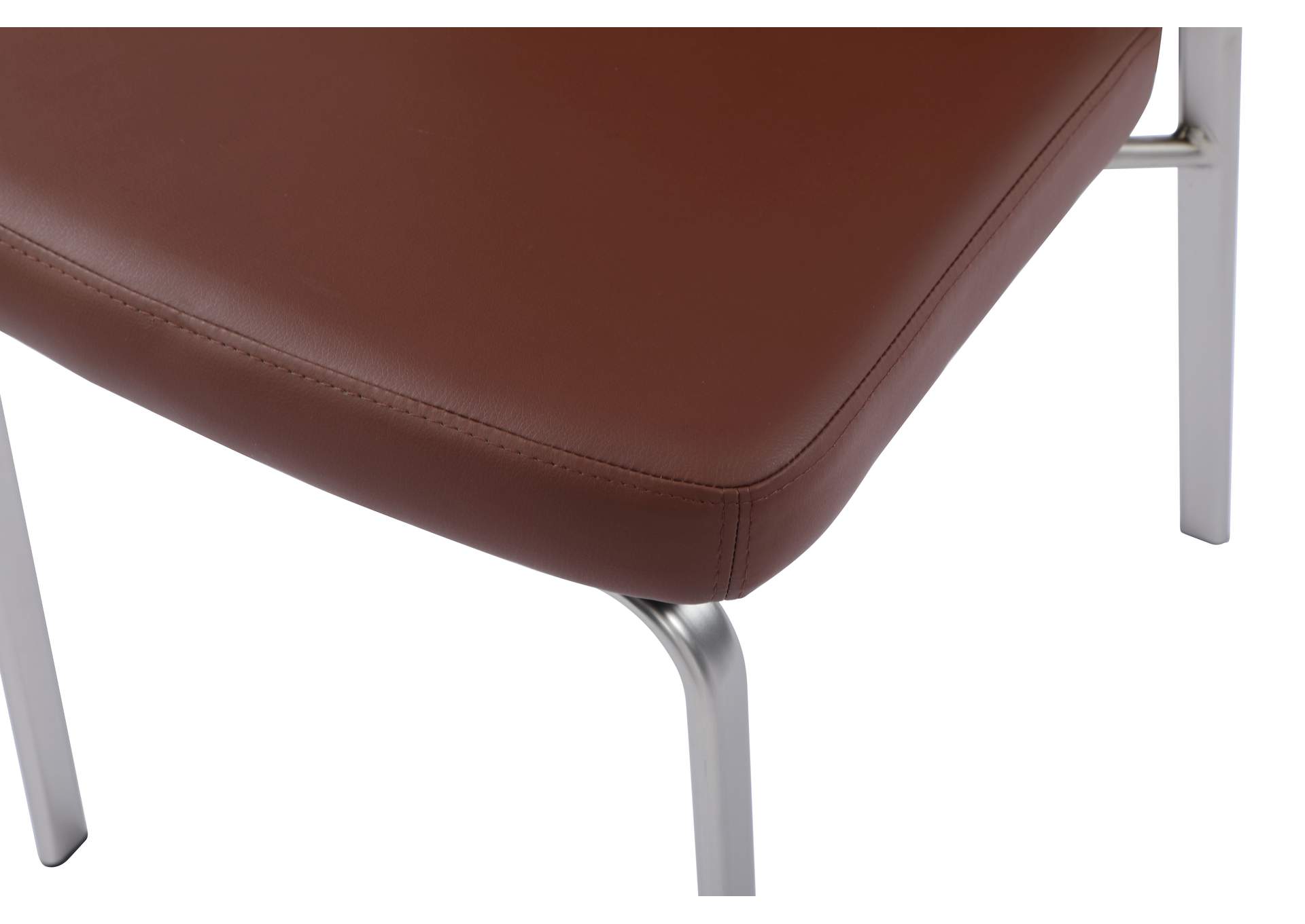 Contemporary Motion-Back Side Chair With Chrome Frame image 9