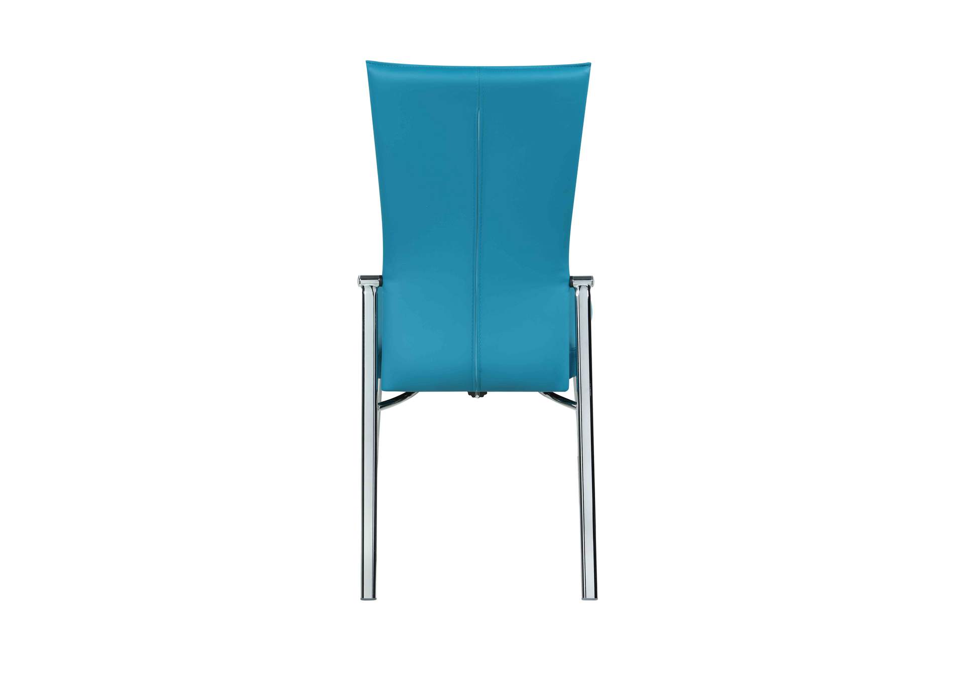 Contemporary Motion-Back Side Chair With Chrome Frame image 6