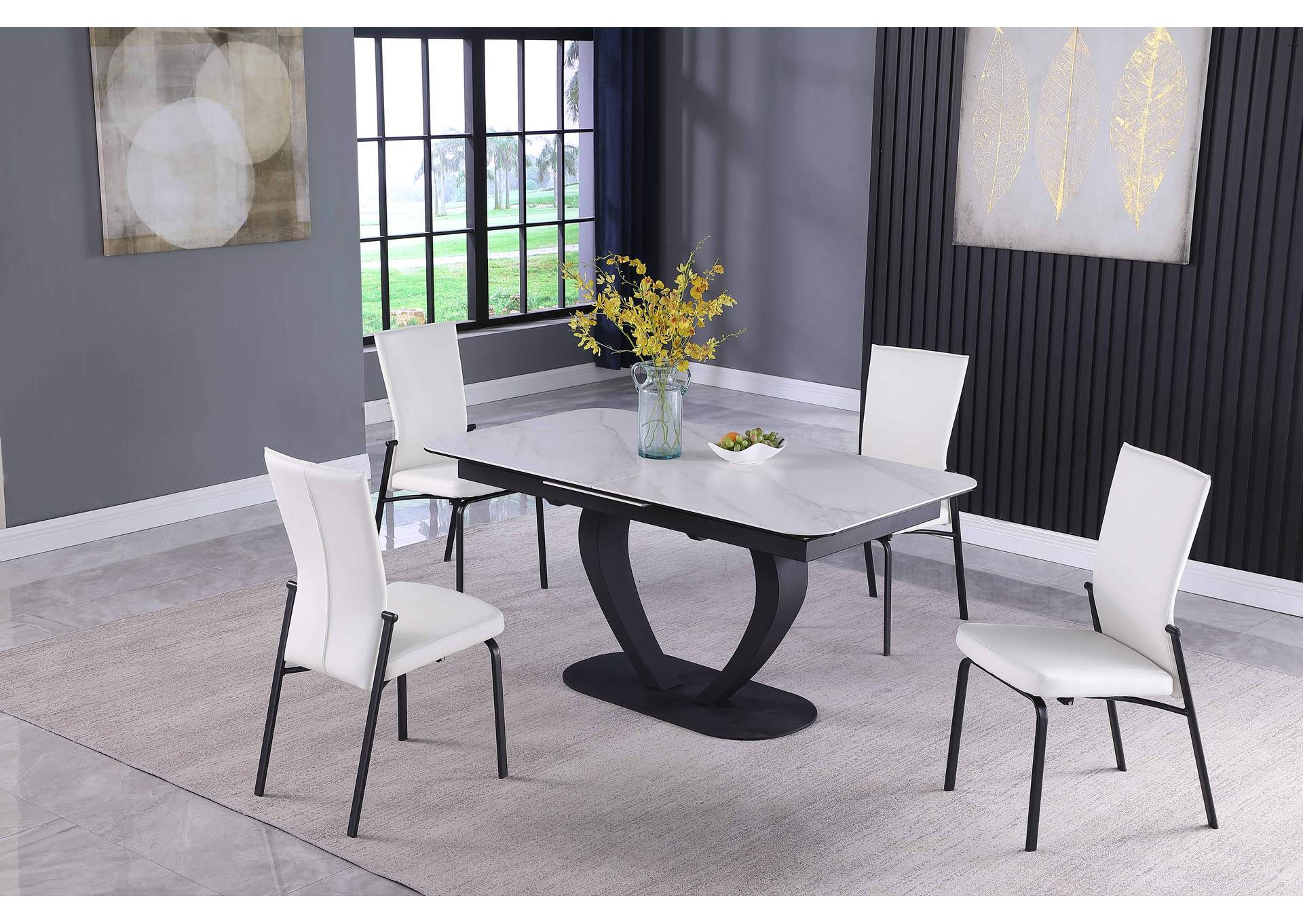 Contemporary Motion-Back Side Chair image 1
