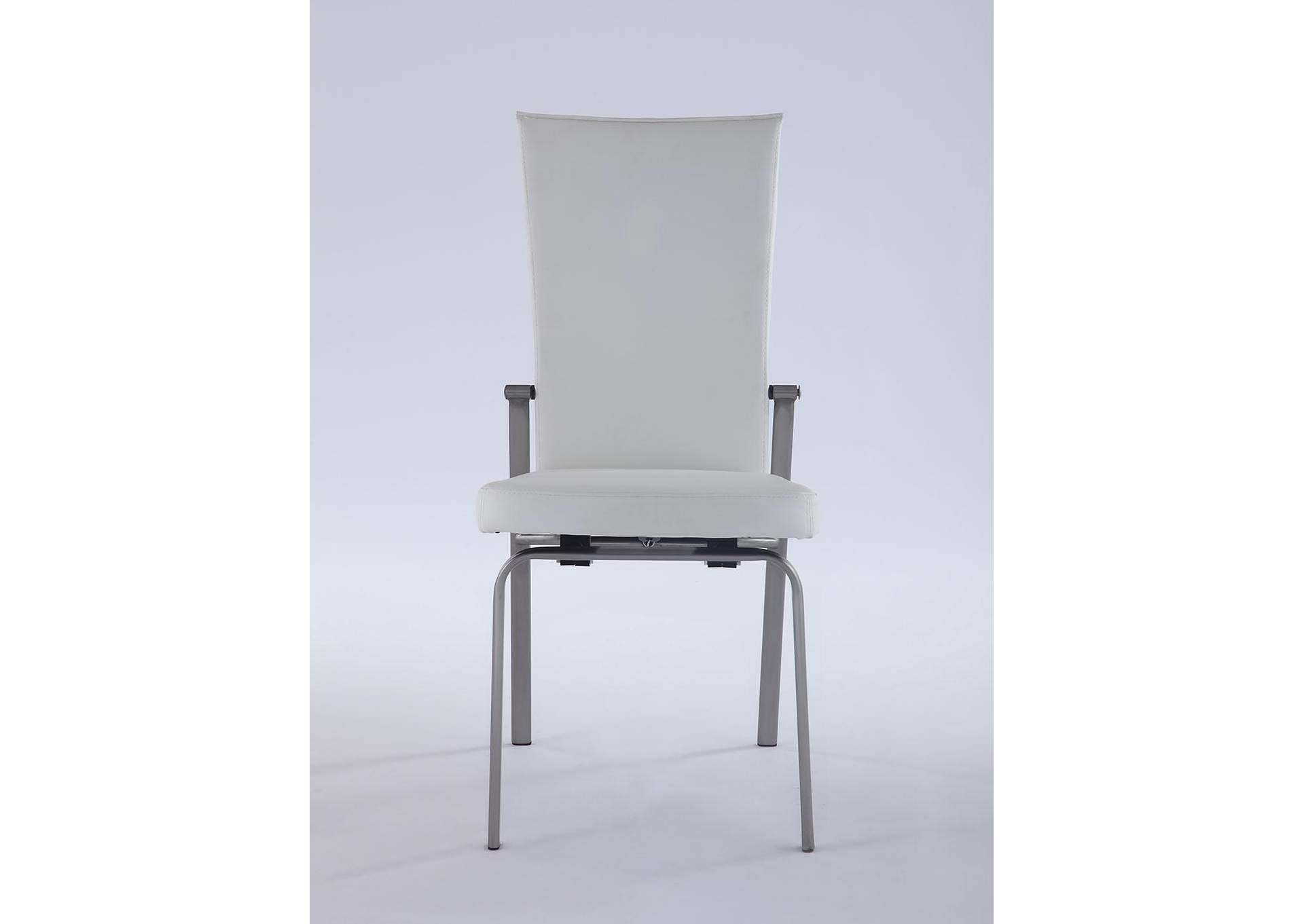 Contemporary Motion-Back Side Chair With Chrome Frame image 9