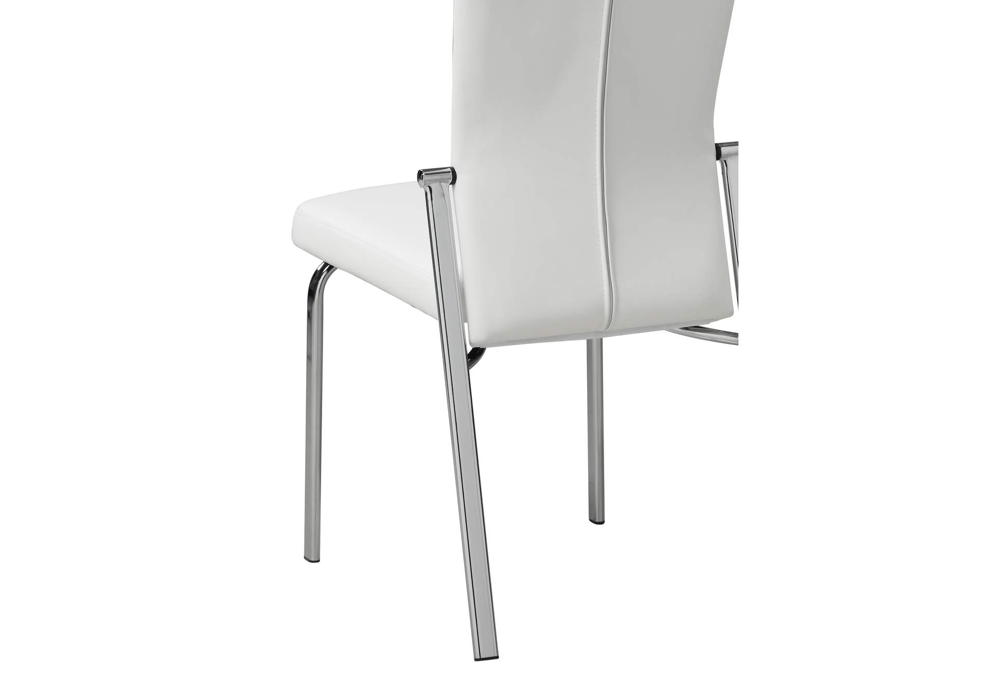 Contemporary Motion-Back Side Chair With Chrome Frame image 8