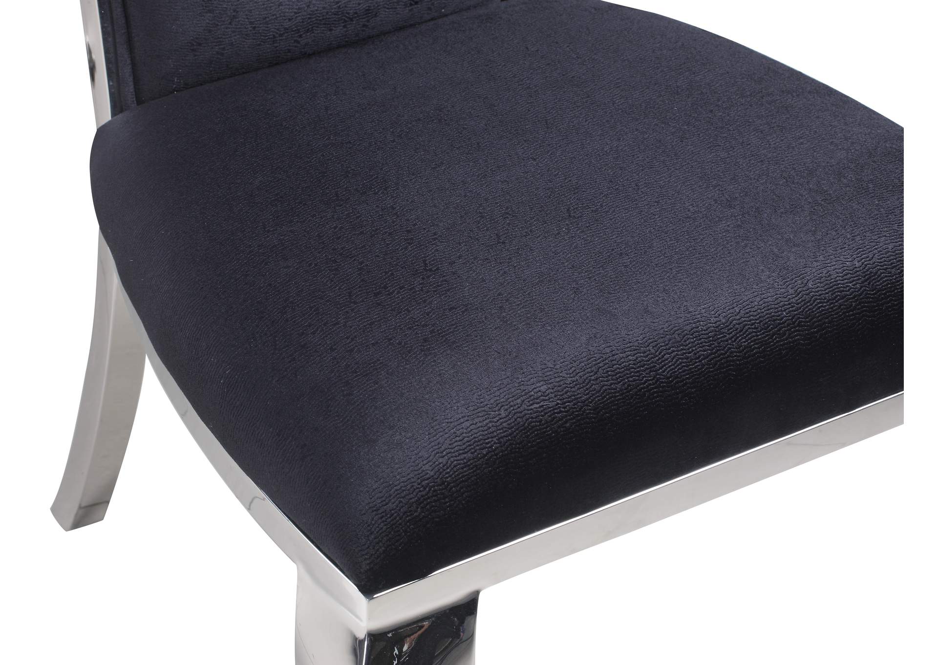 Contemporary Tall-Back Upholstered Side Chair image 5