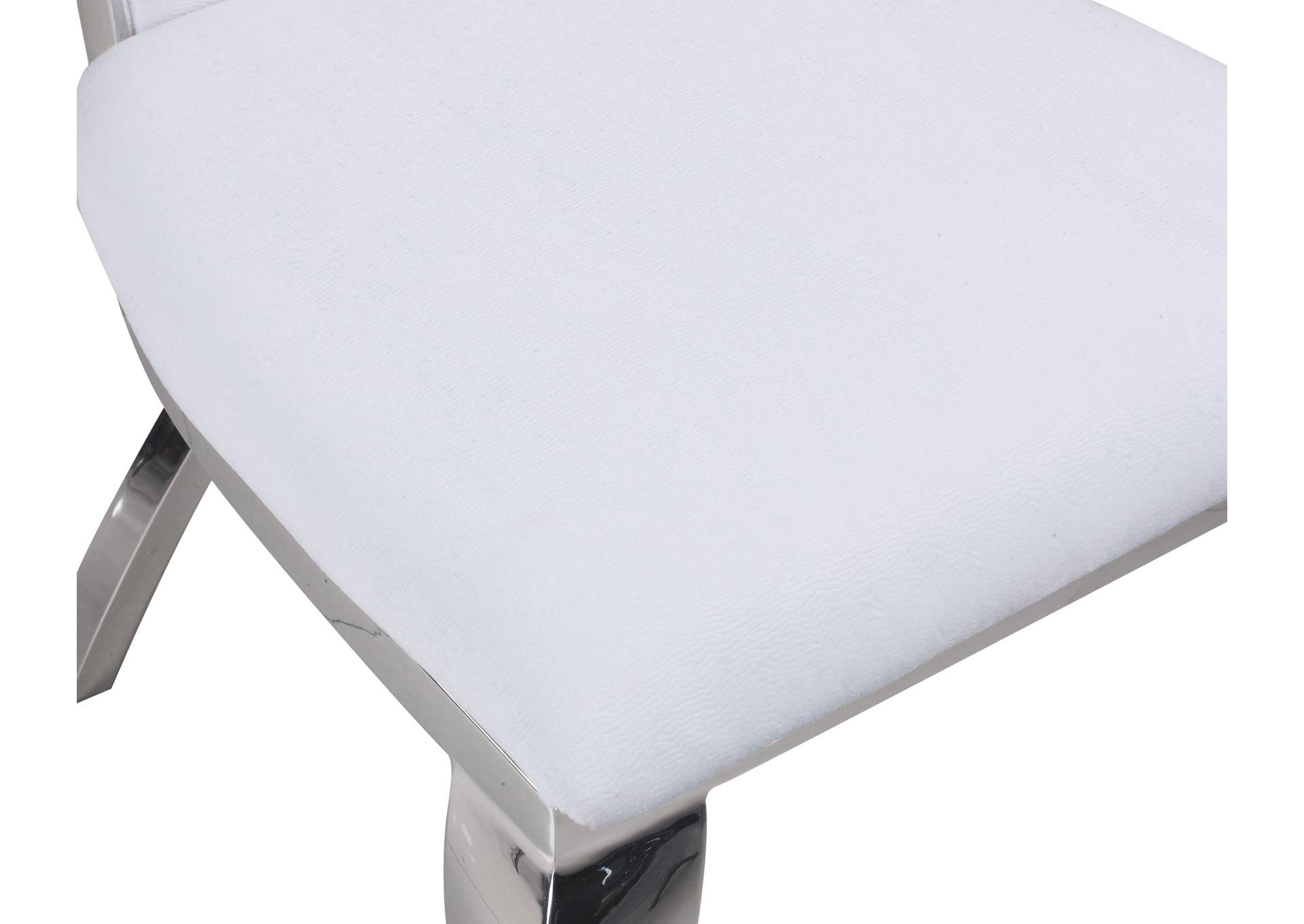 Contemporary Tall-Back Upholstered Side Chair image 9