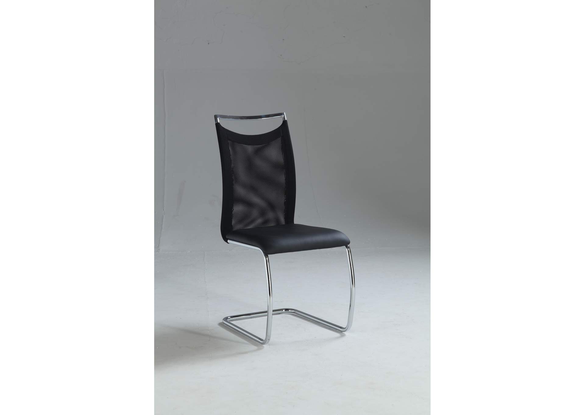 Meshed Back Cantilever Side Chair image 9
