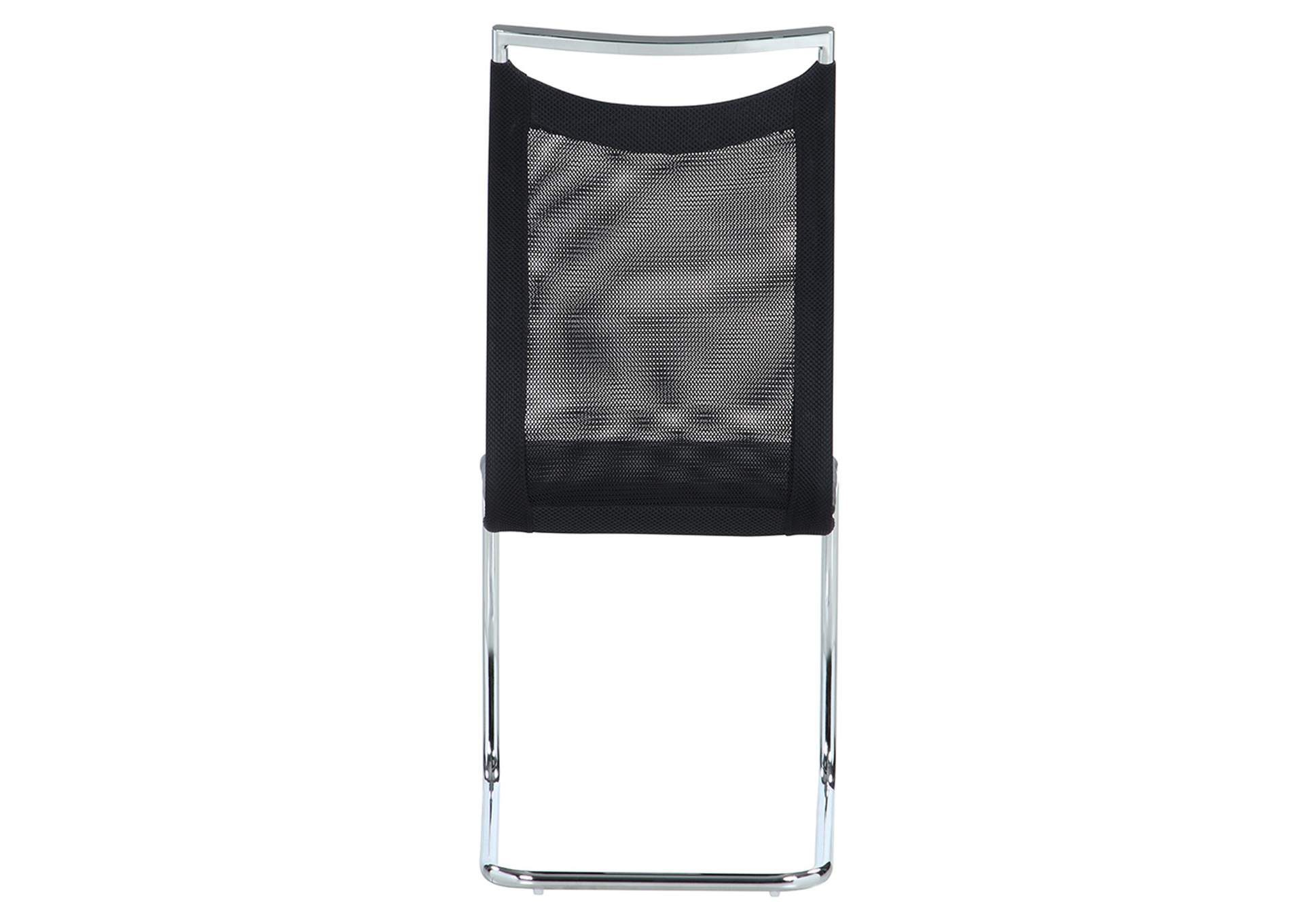 Meshed Back Cantilever Side Chair image 7