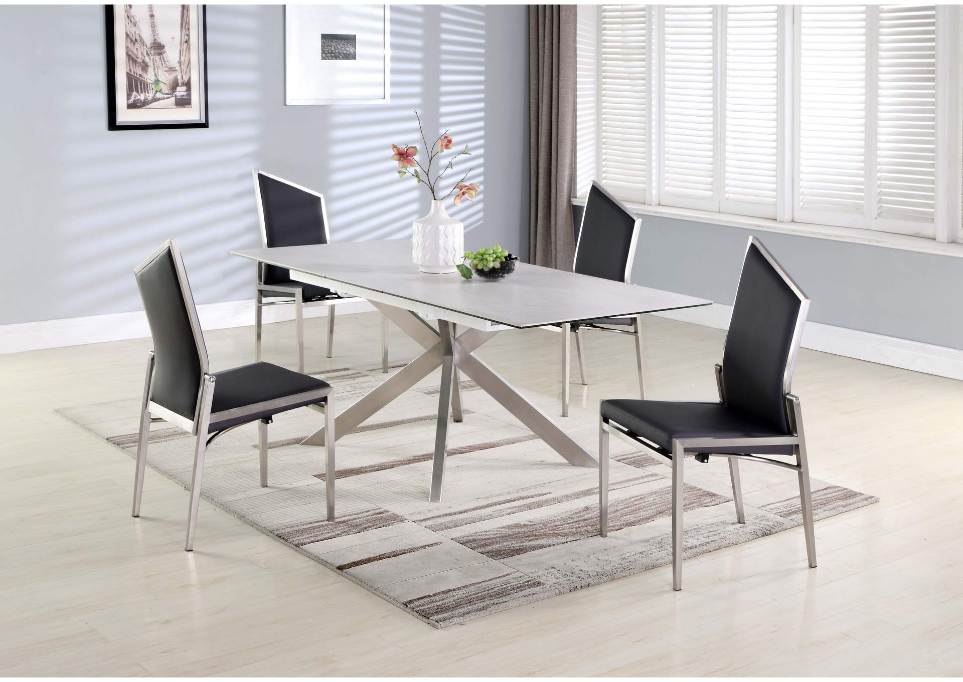 Contemporary Motion-Back Side Chair image 1