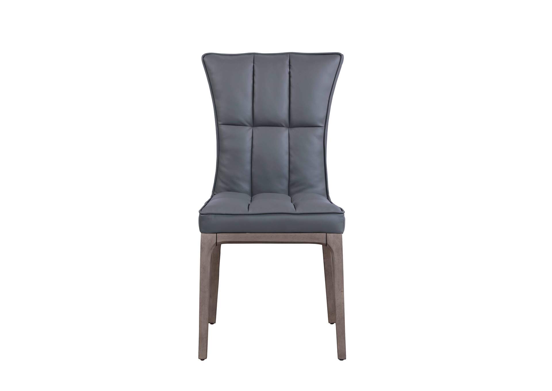 Modern Tufted Side Chair With Solid Wood Frame image 5