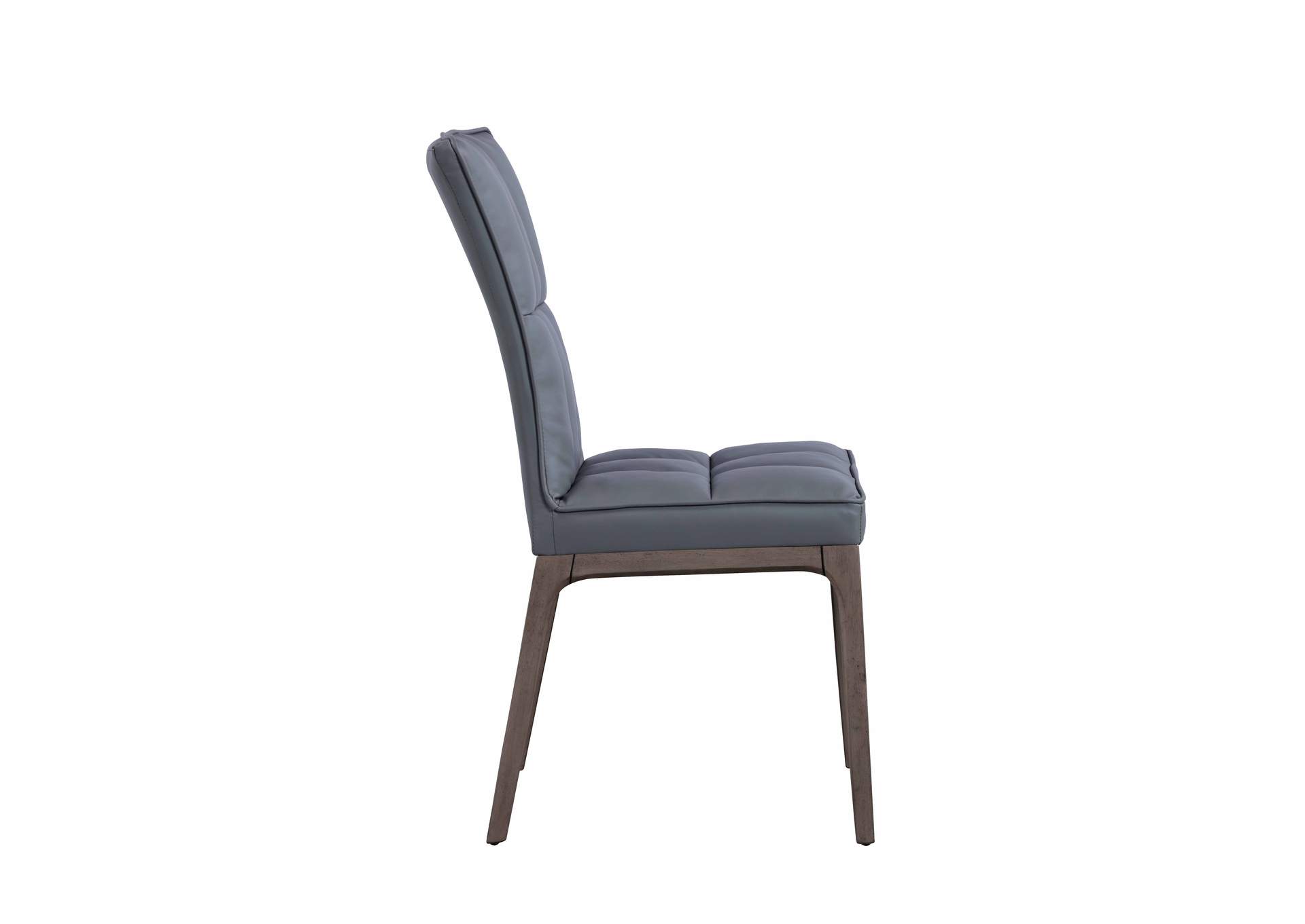 Modern Tufted Side Chair With Solid Wood Frame image 6