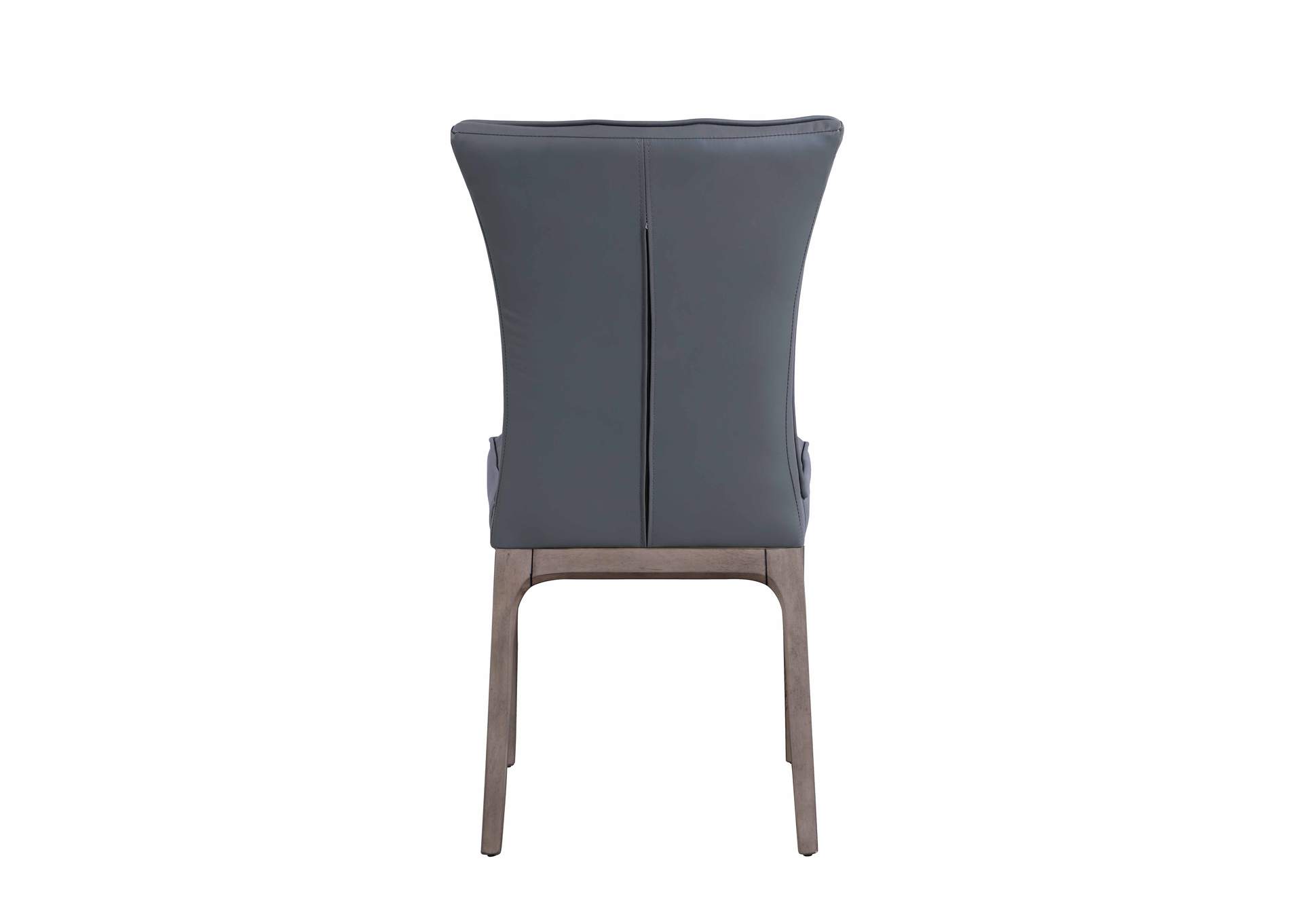 Modern Tufted Side Chair With Solid Wood Frame image 7