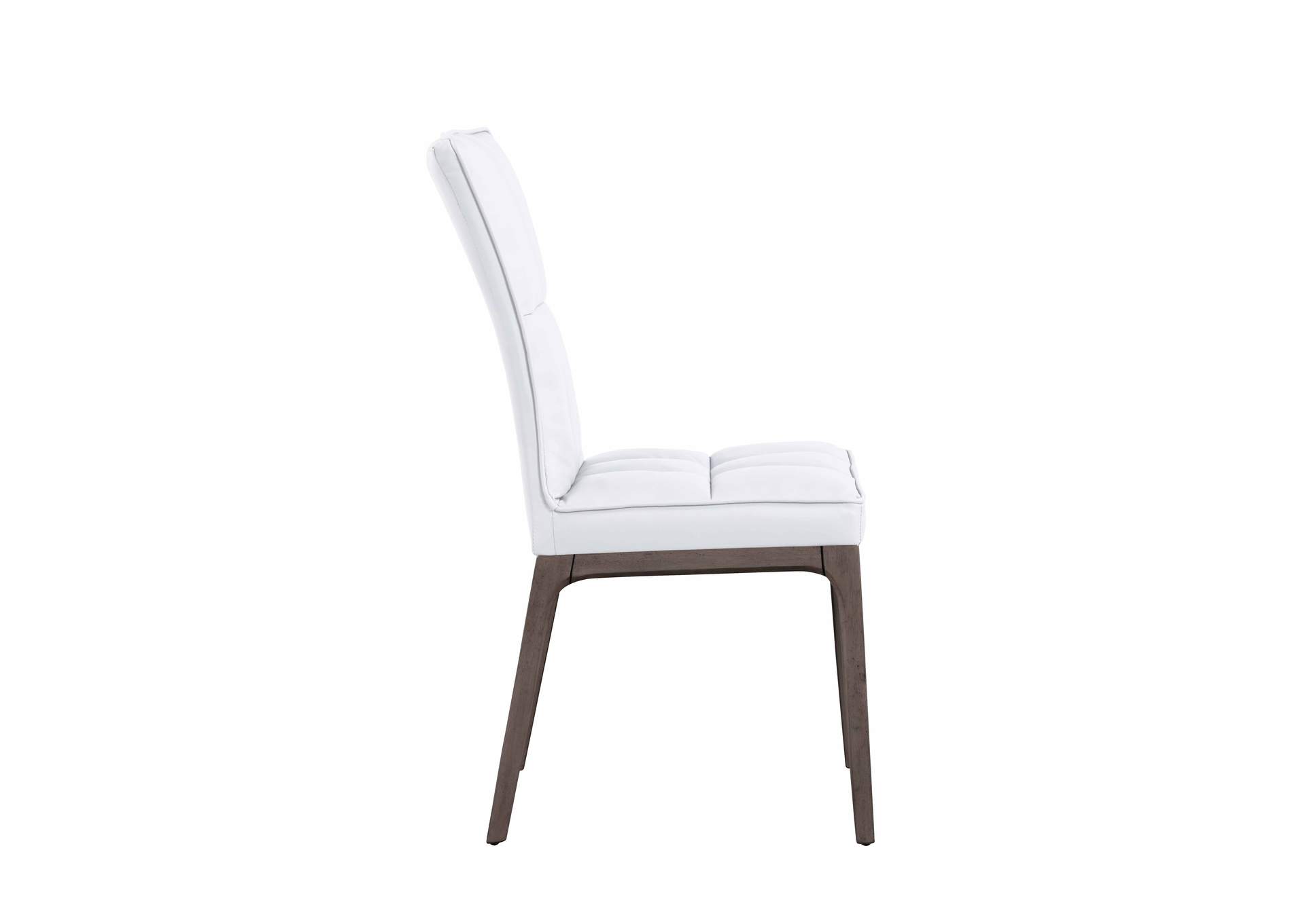 Modern Tufted Side Chair With Solid Wood Frame image 5