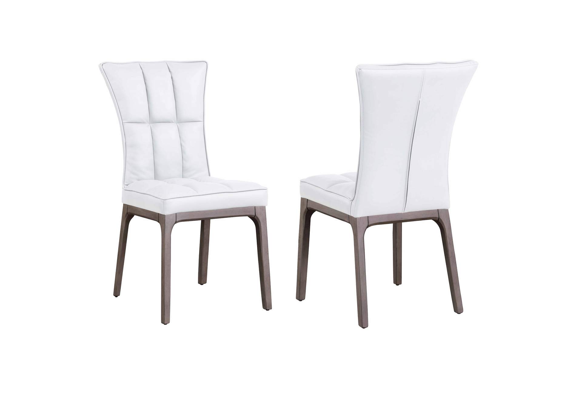 Modern Tufted Side Chair With Solid Wood Frame image 8