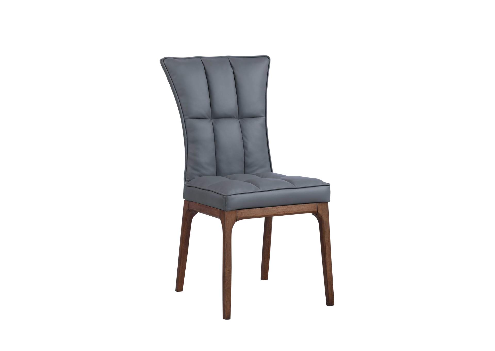 Modern Tufted Side Chair With Solid Wood Frame image 3