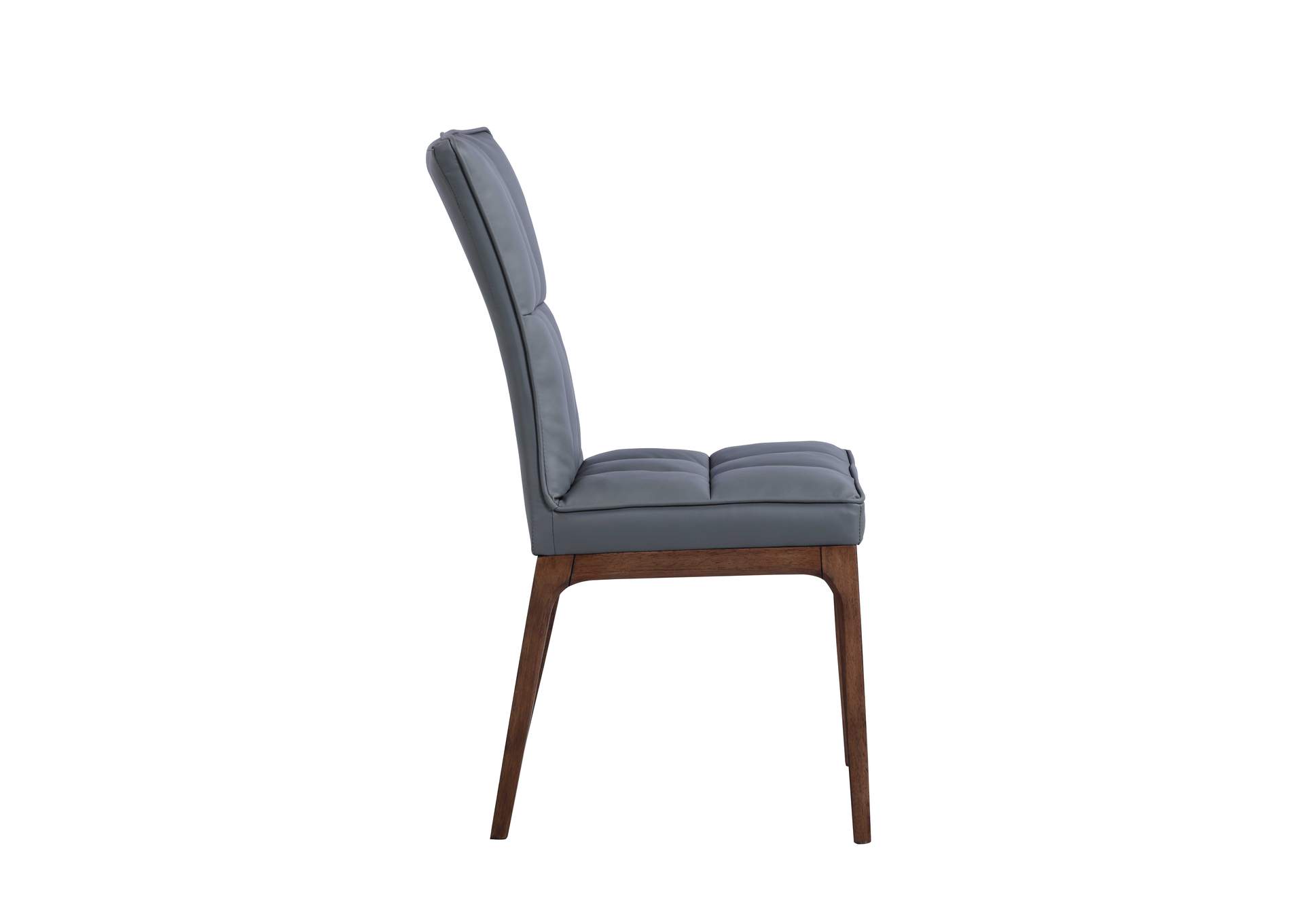 Modern Tufted Side Chair With Solid Wood Frame image 5