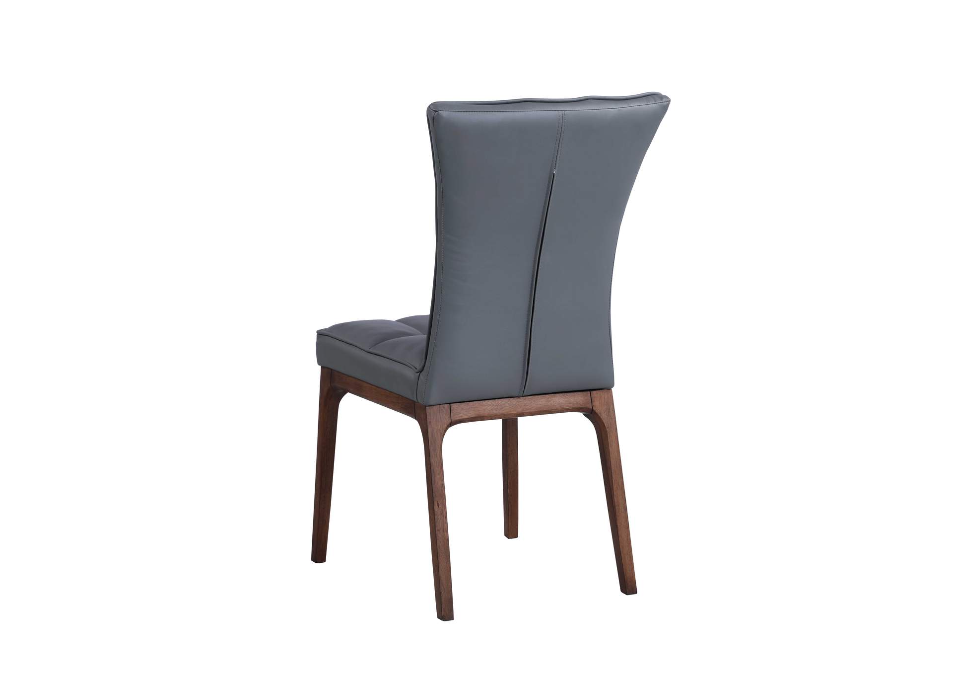 Modern Tufted Side Chair With Solid Wood Frame image 8