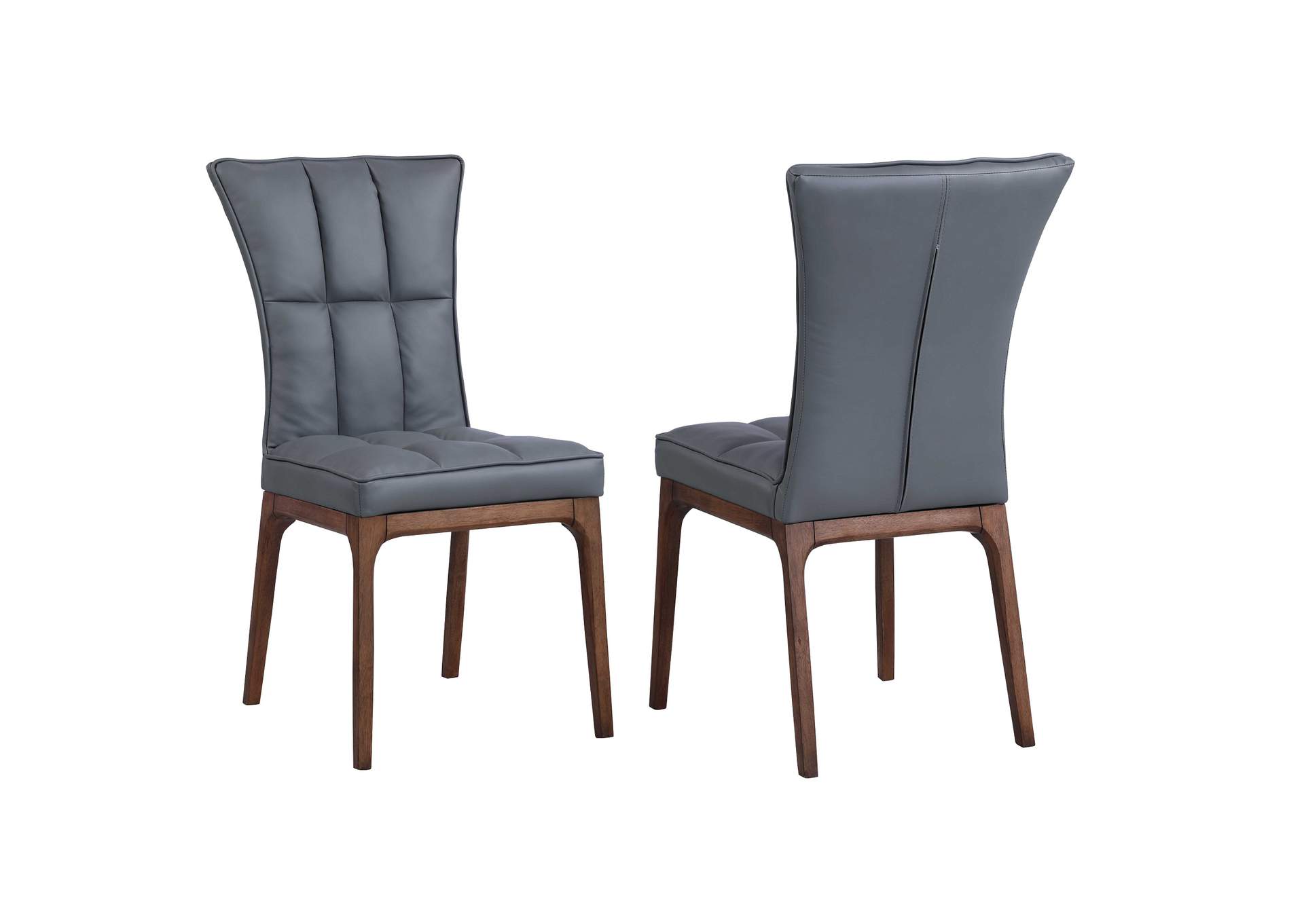 Modern Tufted Side Chair With Solid Wood Frame image 10