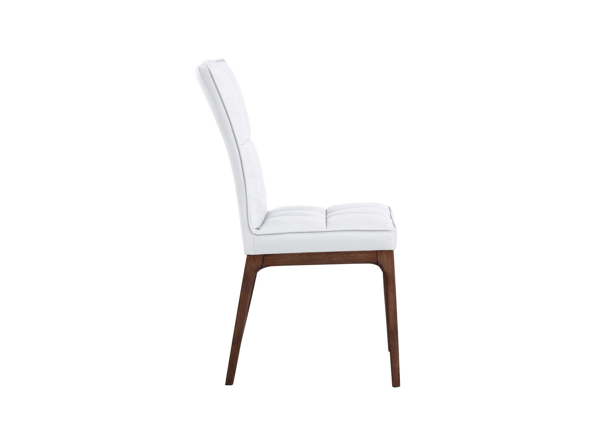 Modern Tufted Side Chair With Solid Wood Frame image 6