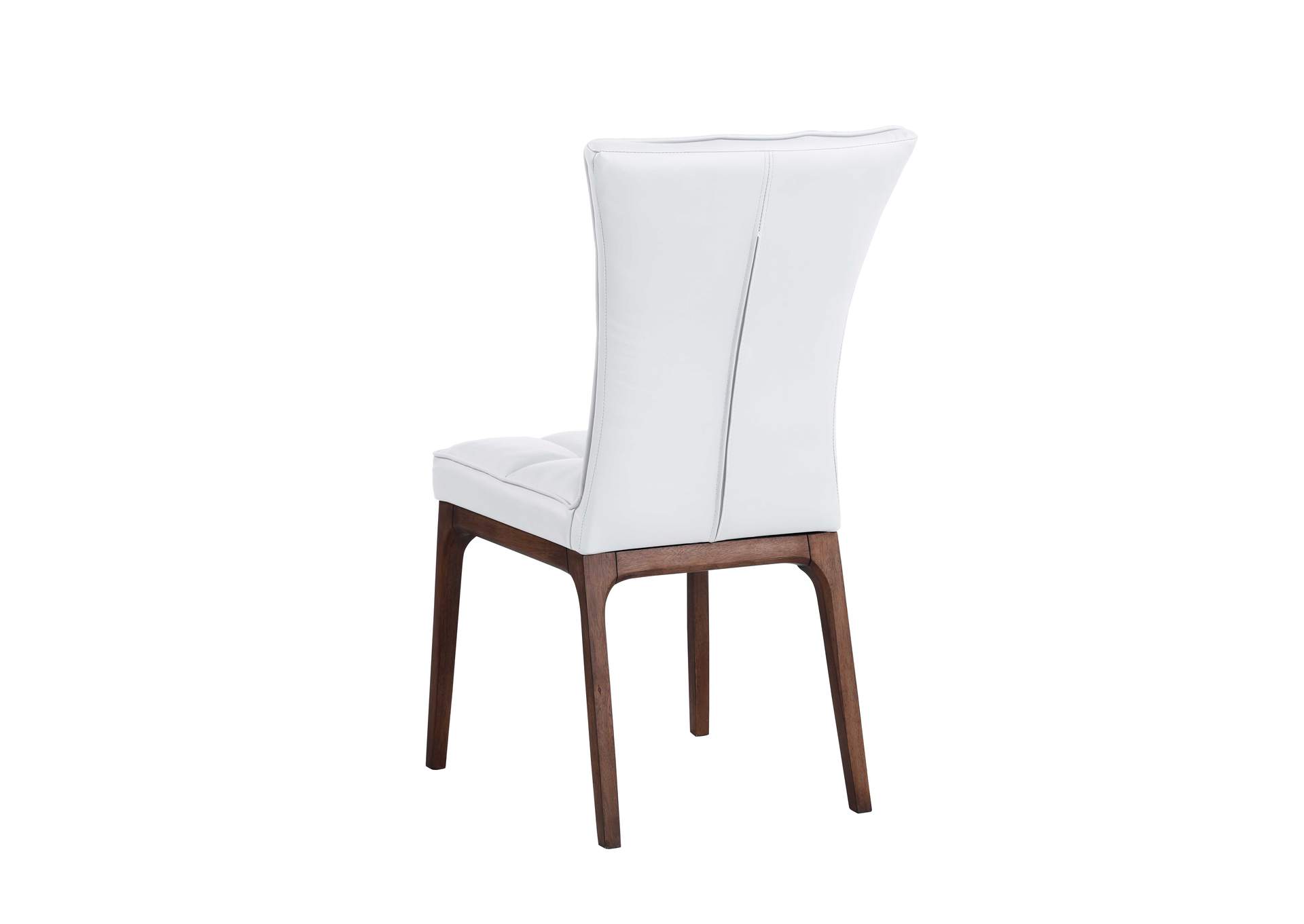 Modern Tufted Side Chair With Solid Wood Frame image 4