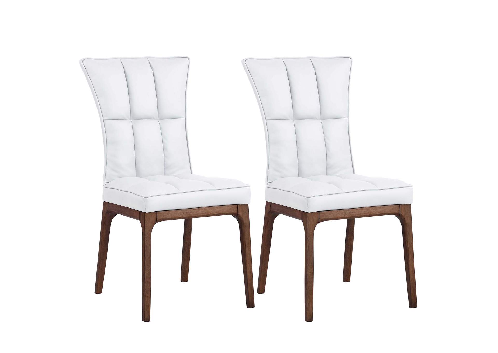 Modern Tufted Side Chair With Solid Wood Frame image 9