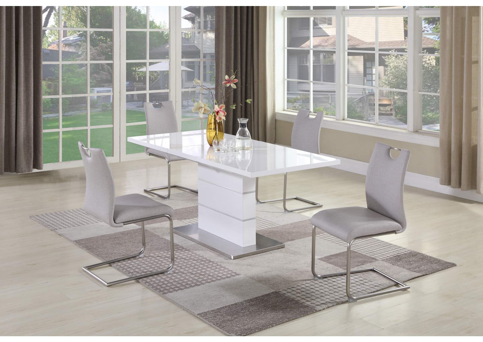 Handle Back Cantilever Side Chair image 1