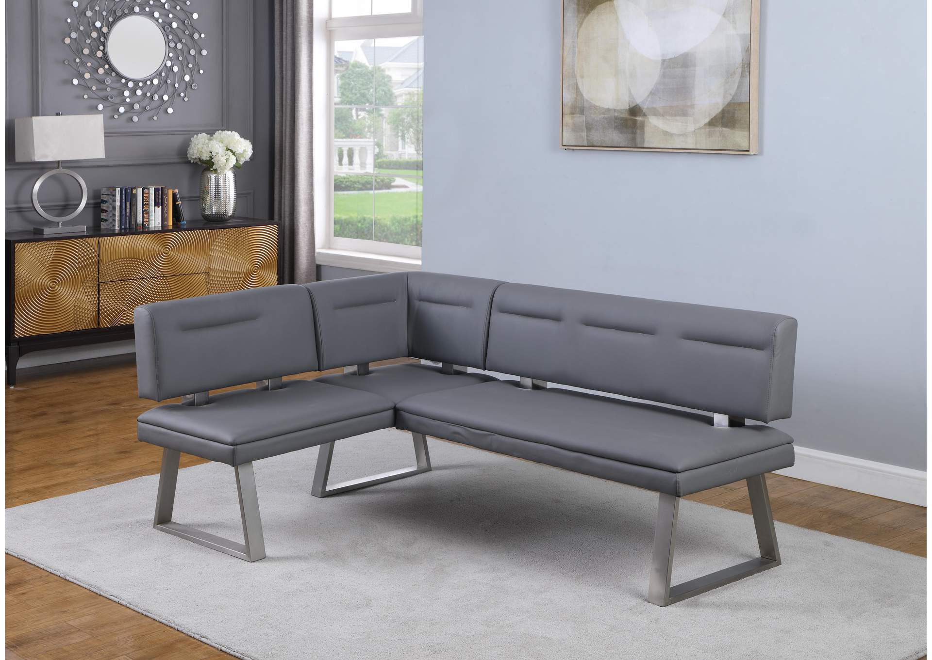 Contemporary Tufted Reversible Nook image 9