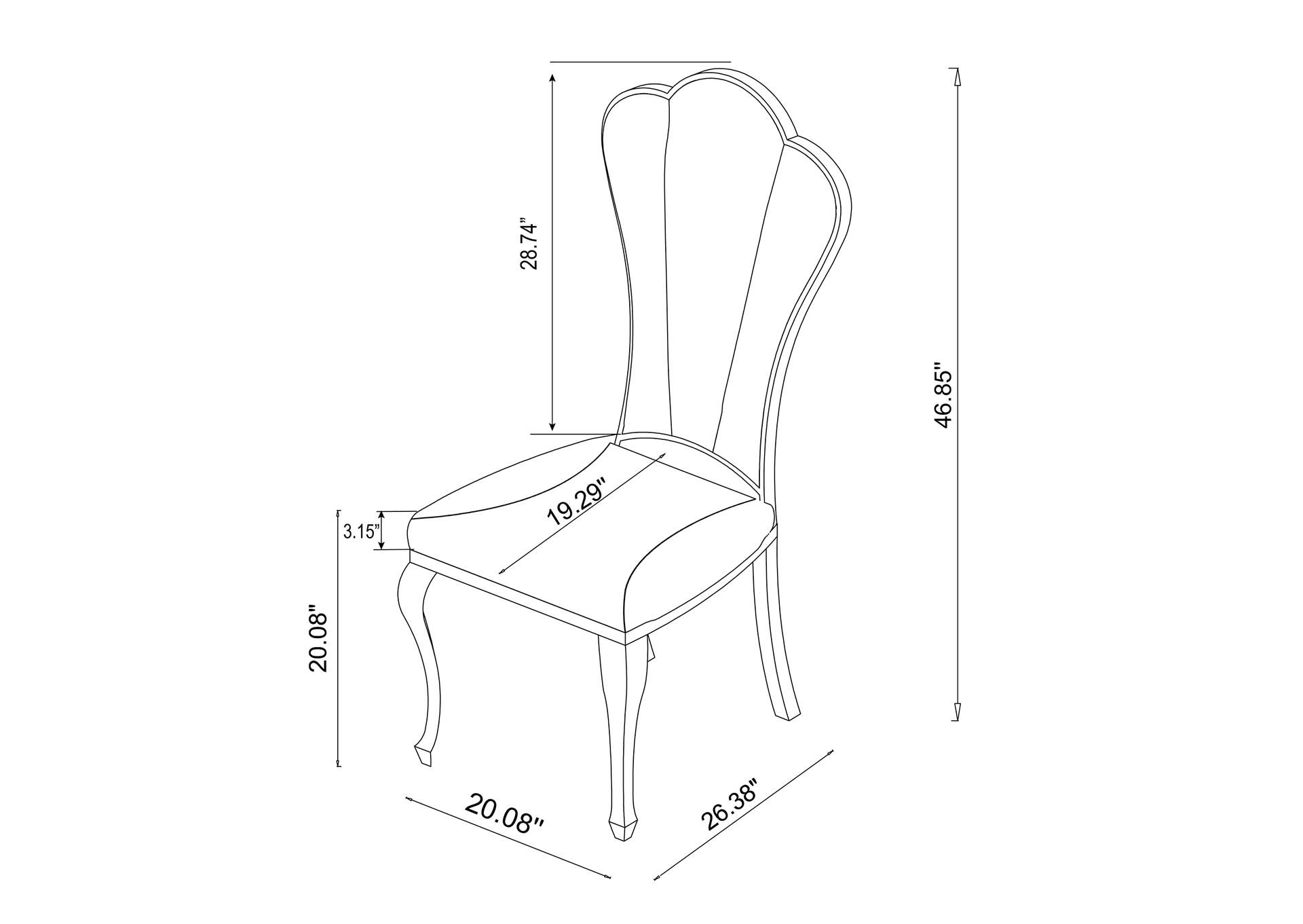 Shell-Back Side Chair image 10