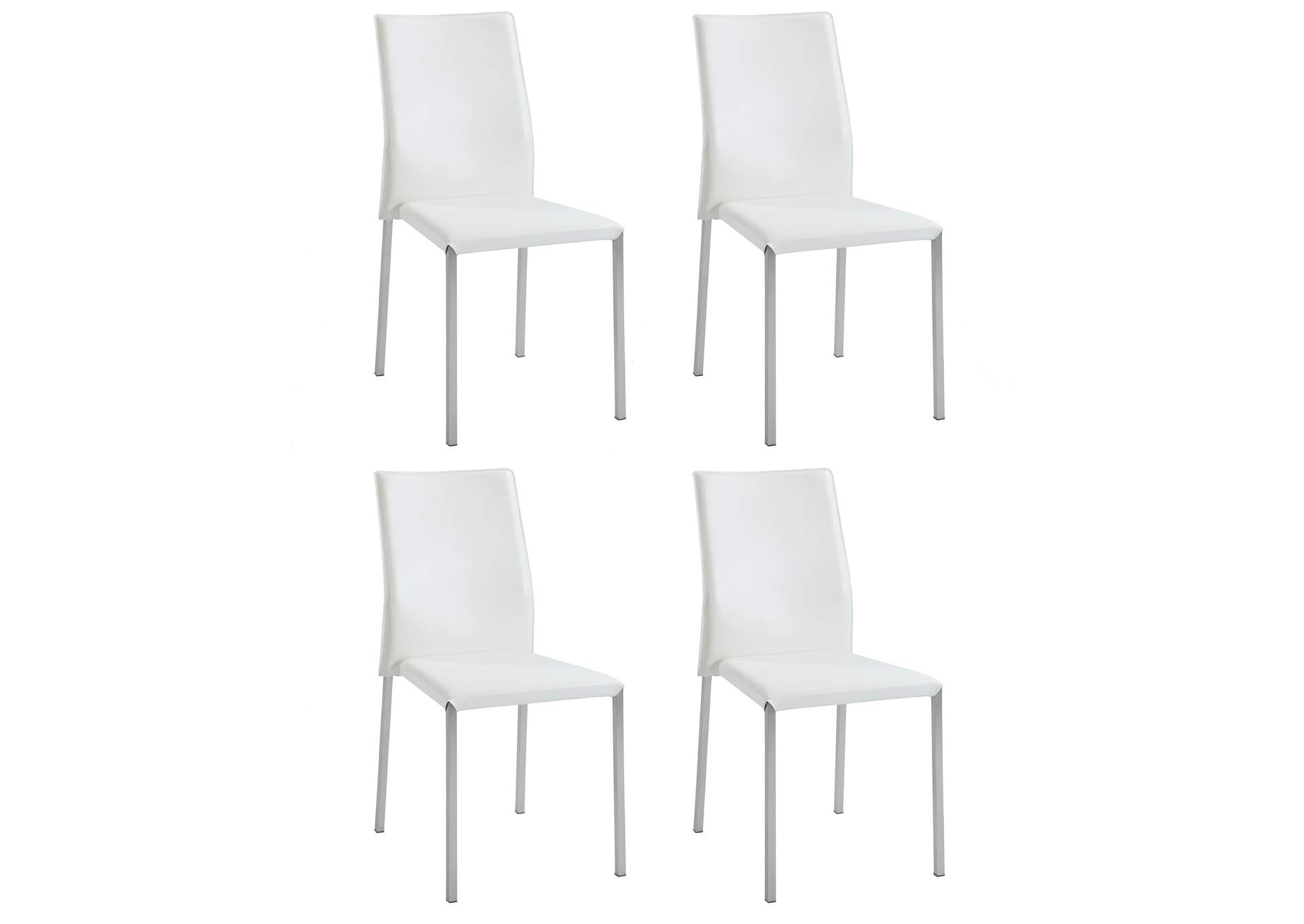 Curved Back Stackable Side Chair image 3