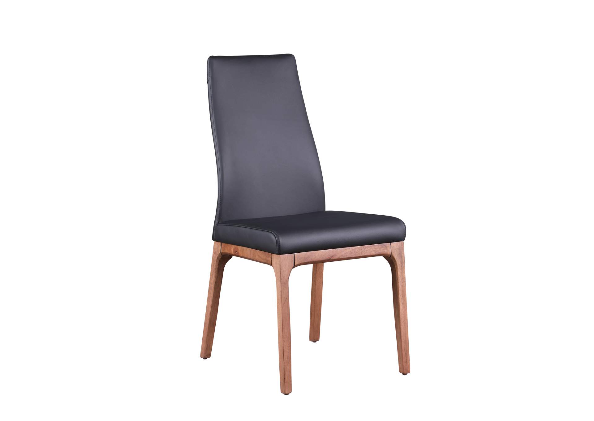 Modern Dining Set With Extendable Glass Table & 2-Tone Chairs image 6
