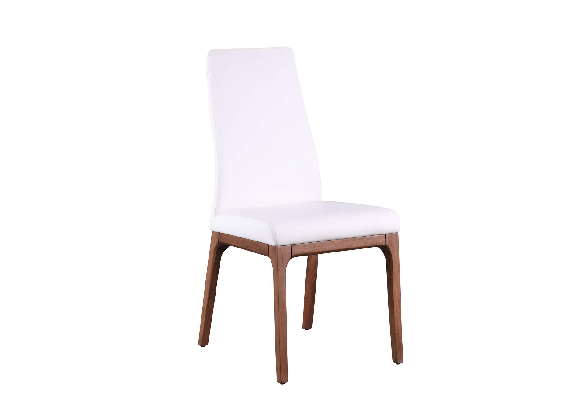 Modern Dining Set With Extendable Glass Table & 2-Tone Chairs image 6