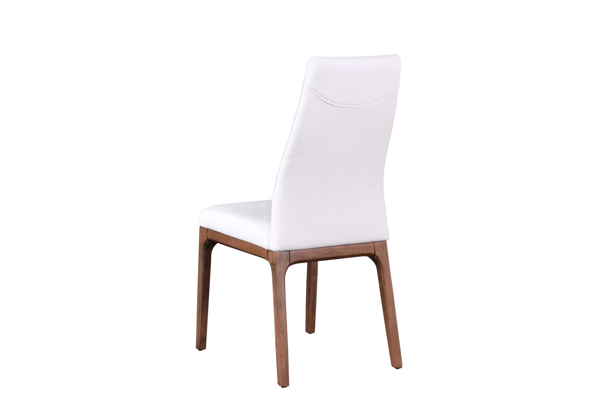 Modern Dining Set With Extendable Glass Table & 2-Tone Chairs image 7