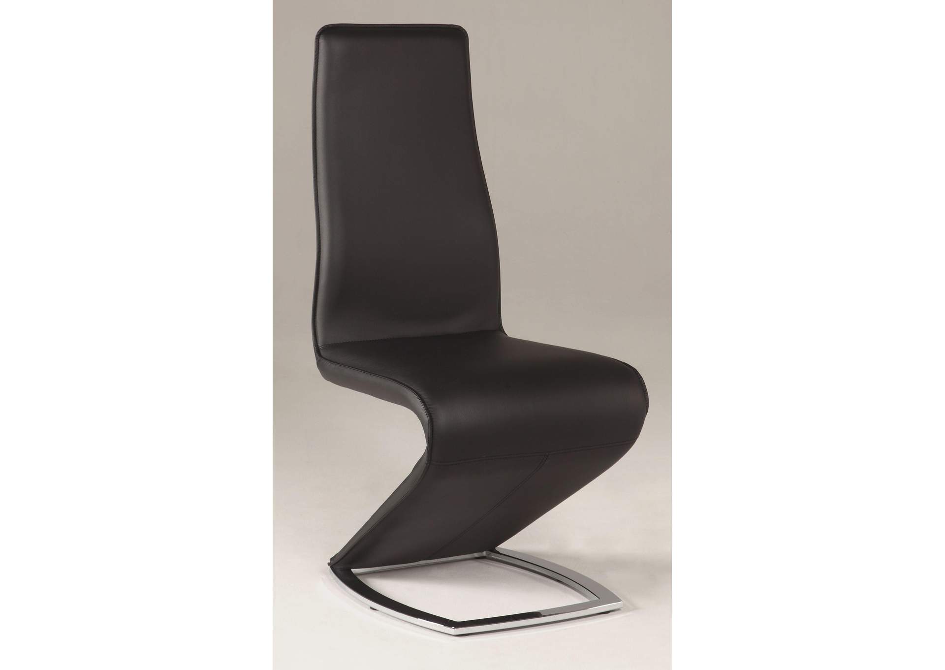 Modern Z-Shaped Side Chair image 1