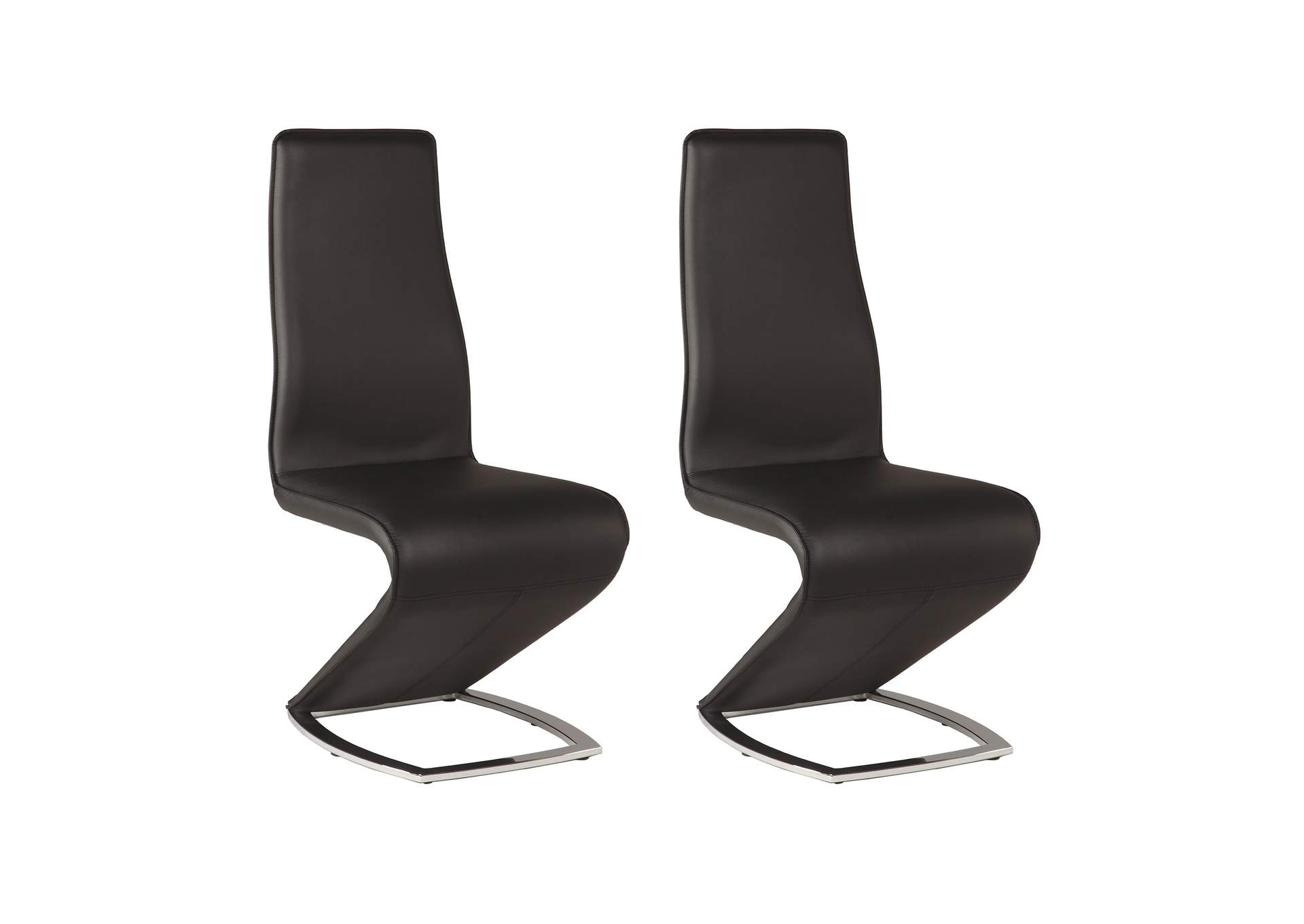 Modern Z-Shaped Side Chair image 3