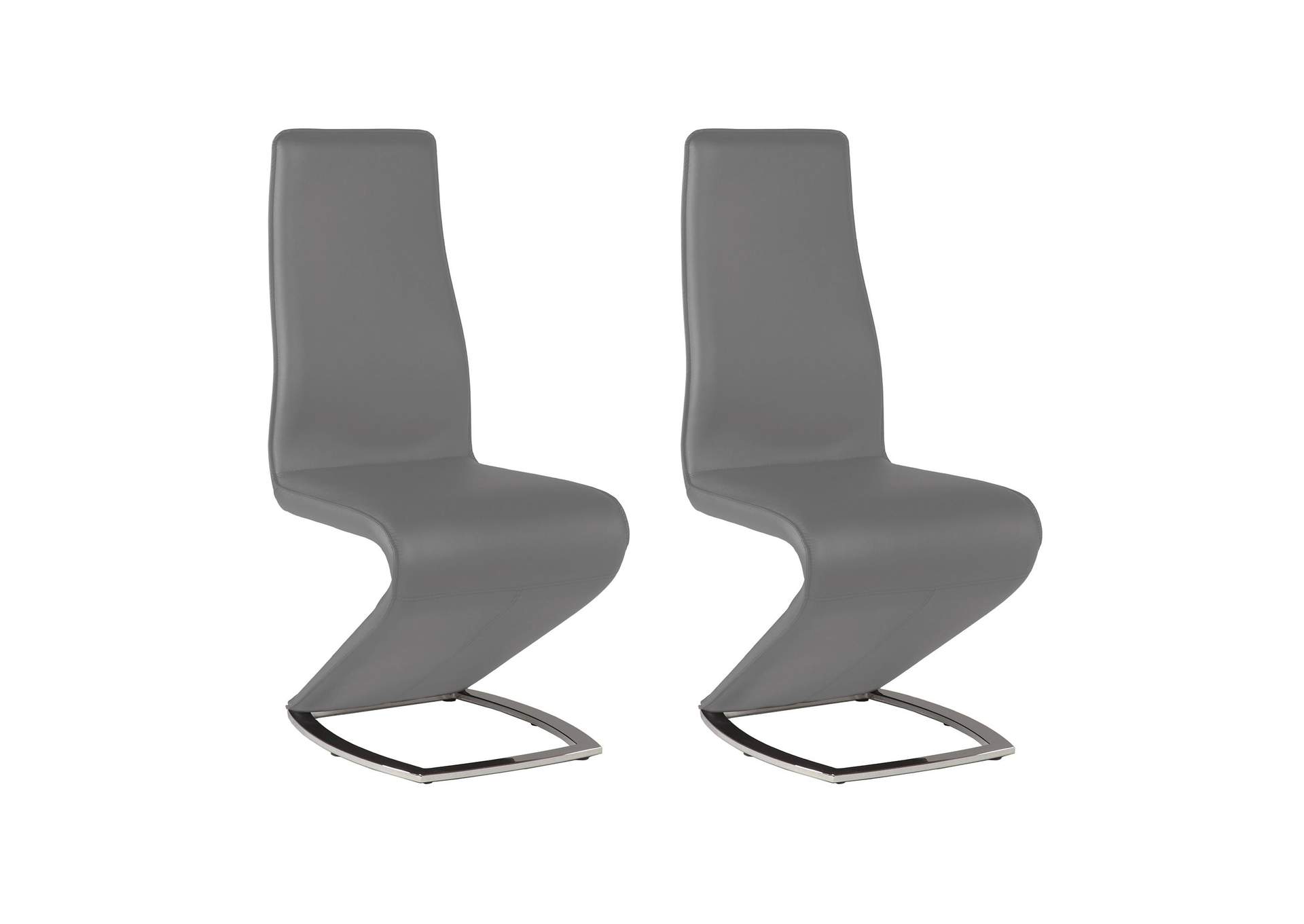 Modern Z-Shaped Side Chair image 3