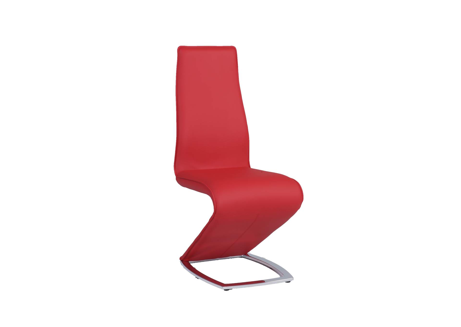 Contemporary Dining Set With Extendable Glass Table And Z-Shaped Chairs image 9