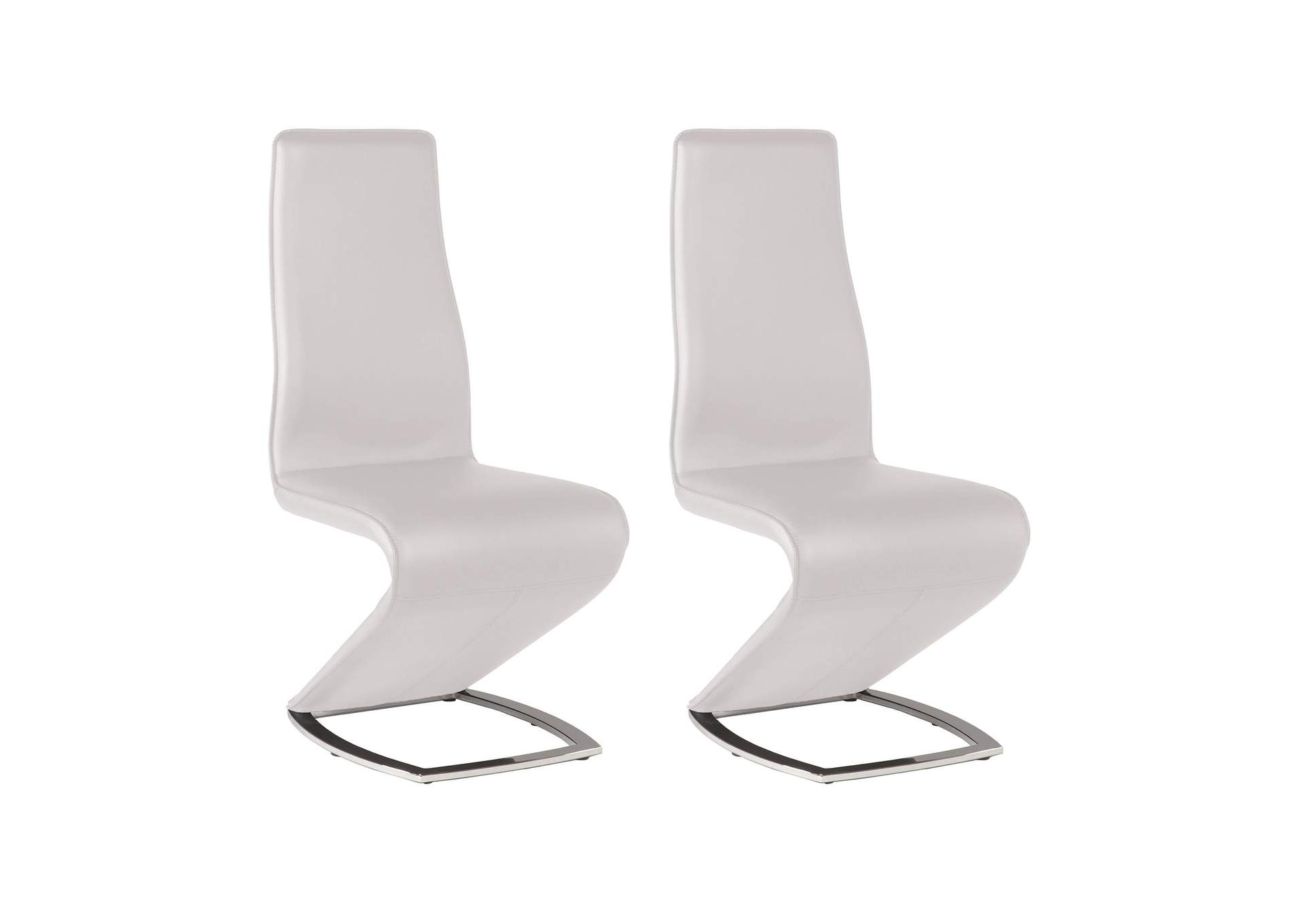 Modern Z-Shaped Side Chair image 3
