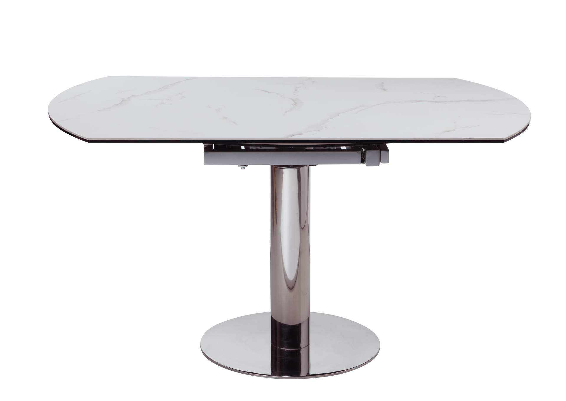 Dining Set With Extendable Contemporary Ceramic Table & 4 Modern Chairs image 6