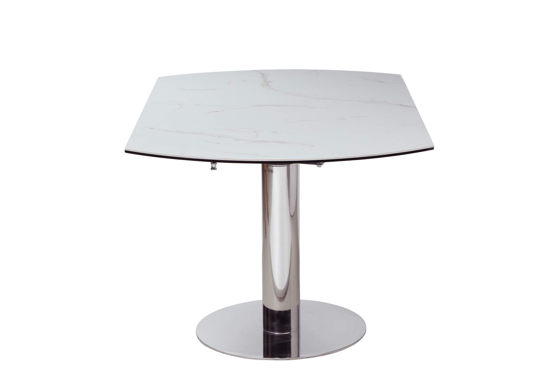 Dining Set With Extendable Contemporary Ceramic Table & 4 Modern Chairs image 7