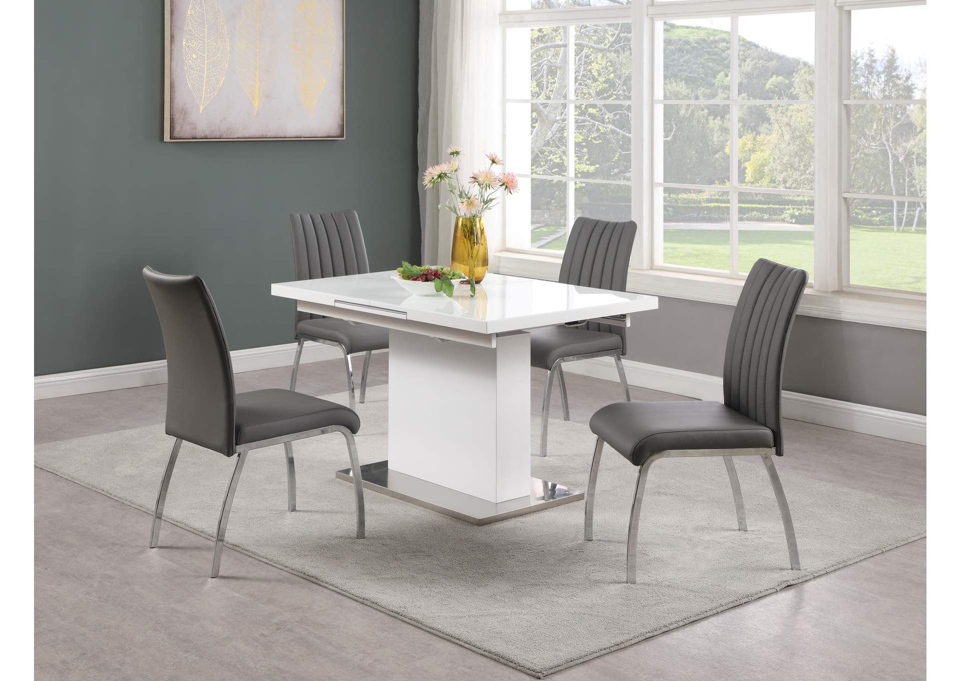 Channel-Back Side Chair
