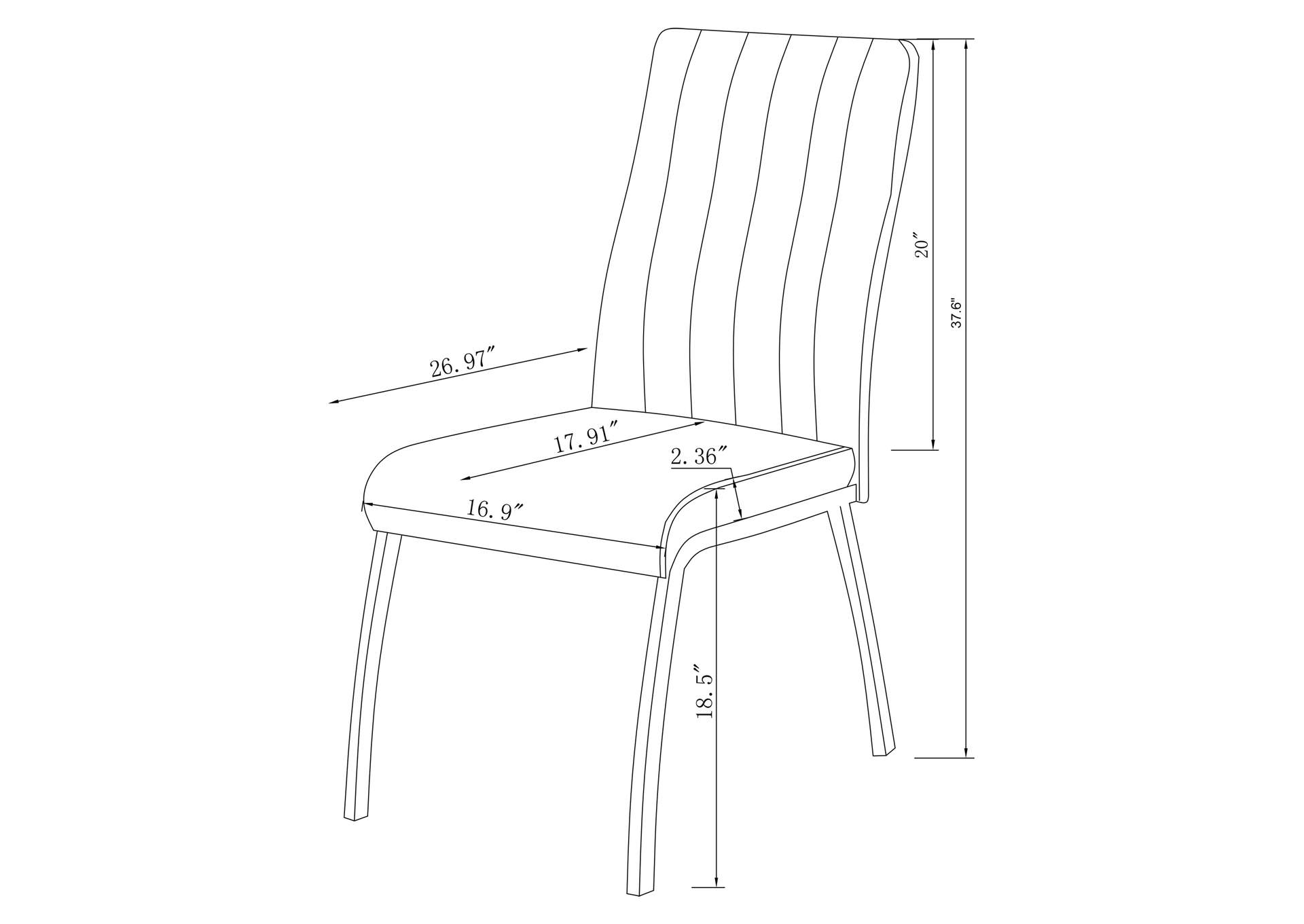Channel-Back Side Chair image 11