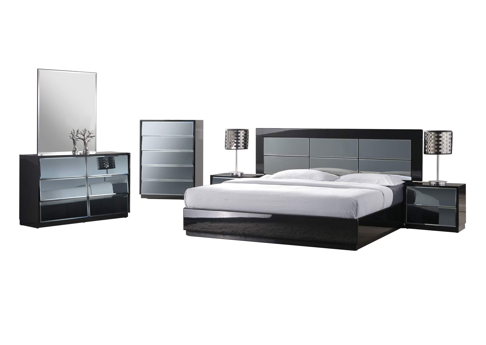 Contemporary King Size 4 Piece Set image 3