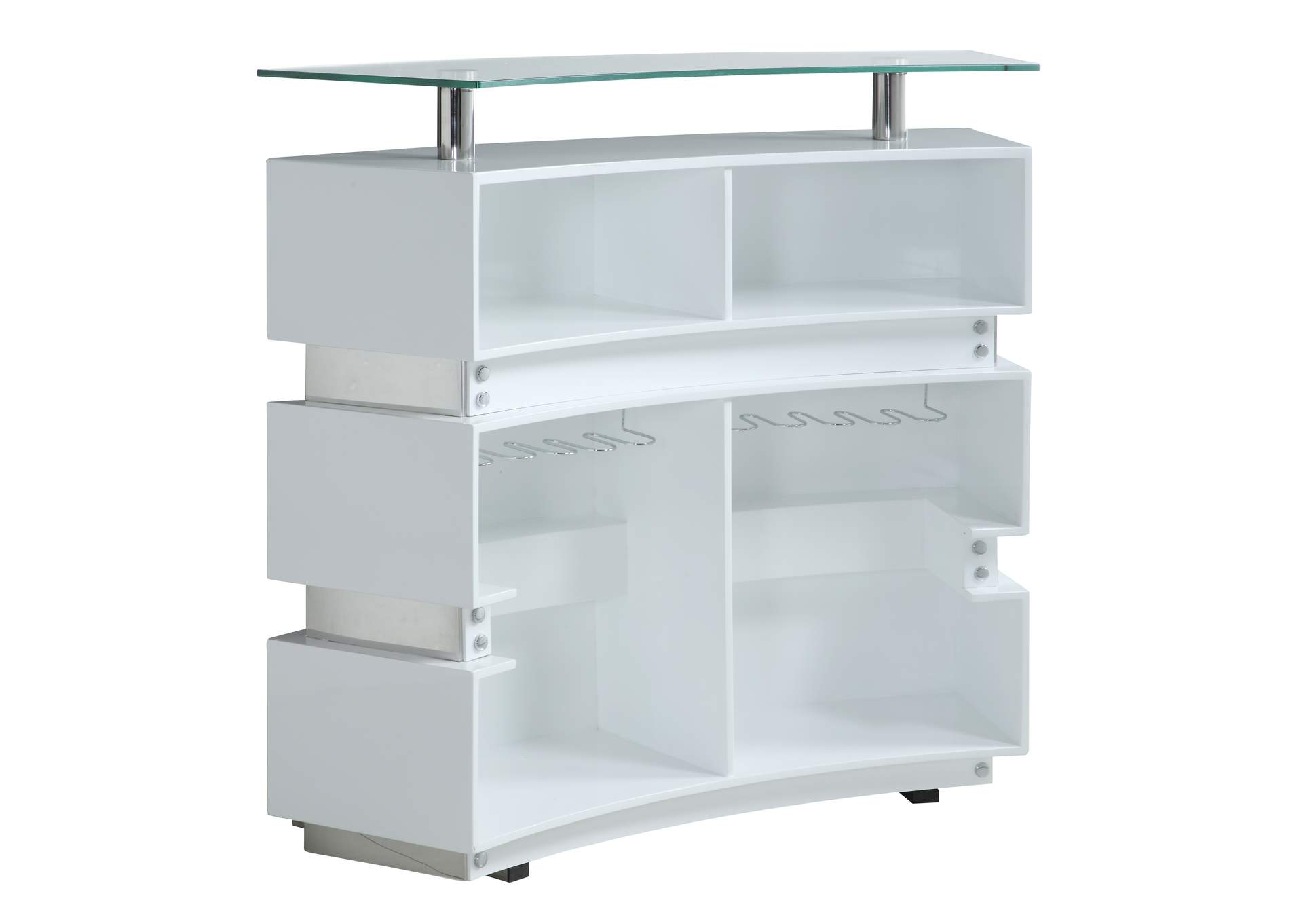 Contemporary Channeled Front Bar image 4