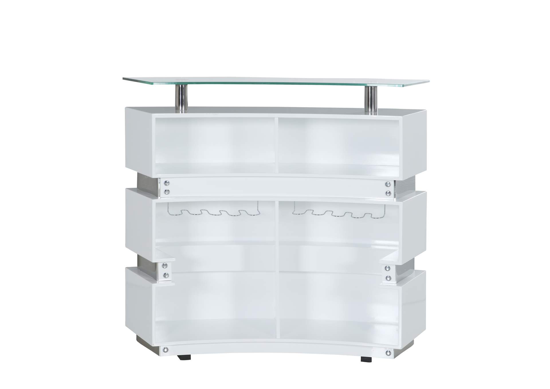 Contemporary Channeled Front Bar image 6