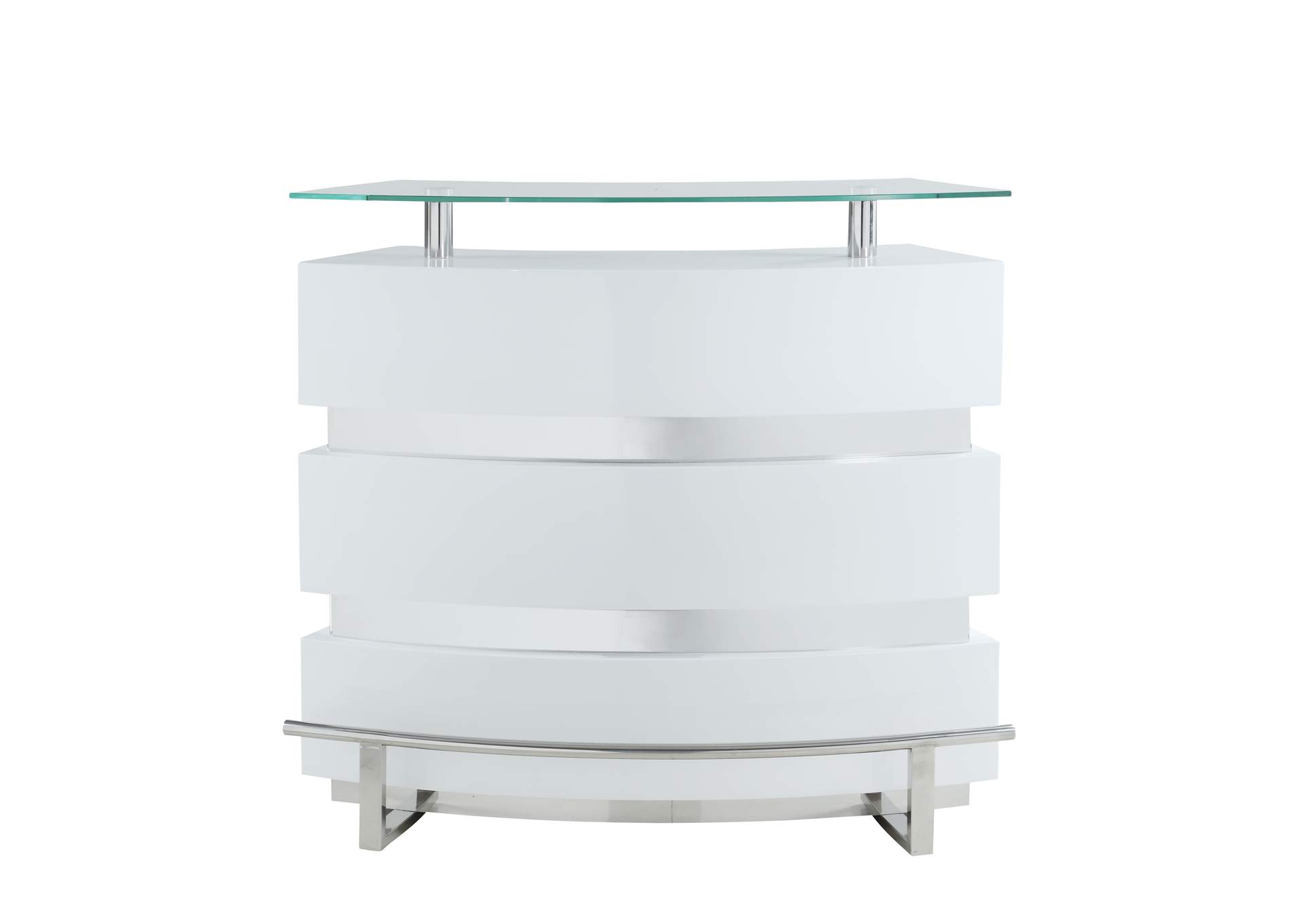 Contemporary Channeled Front Bar image 5