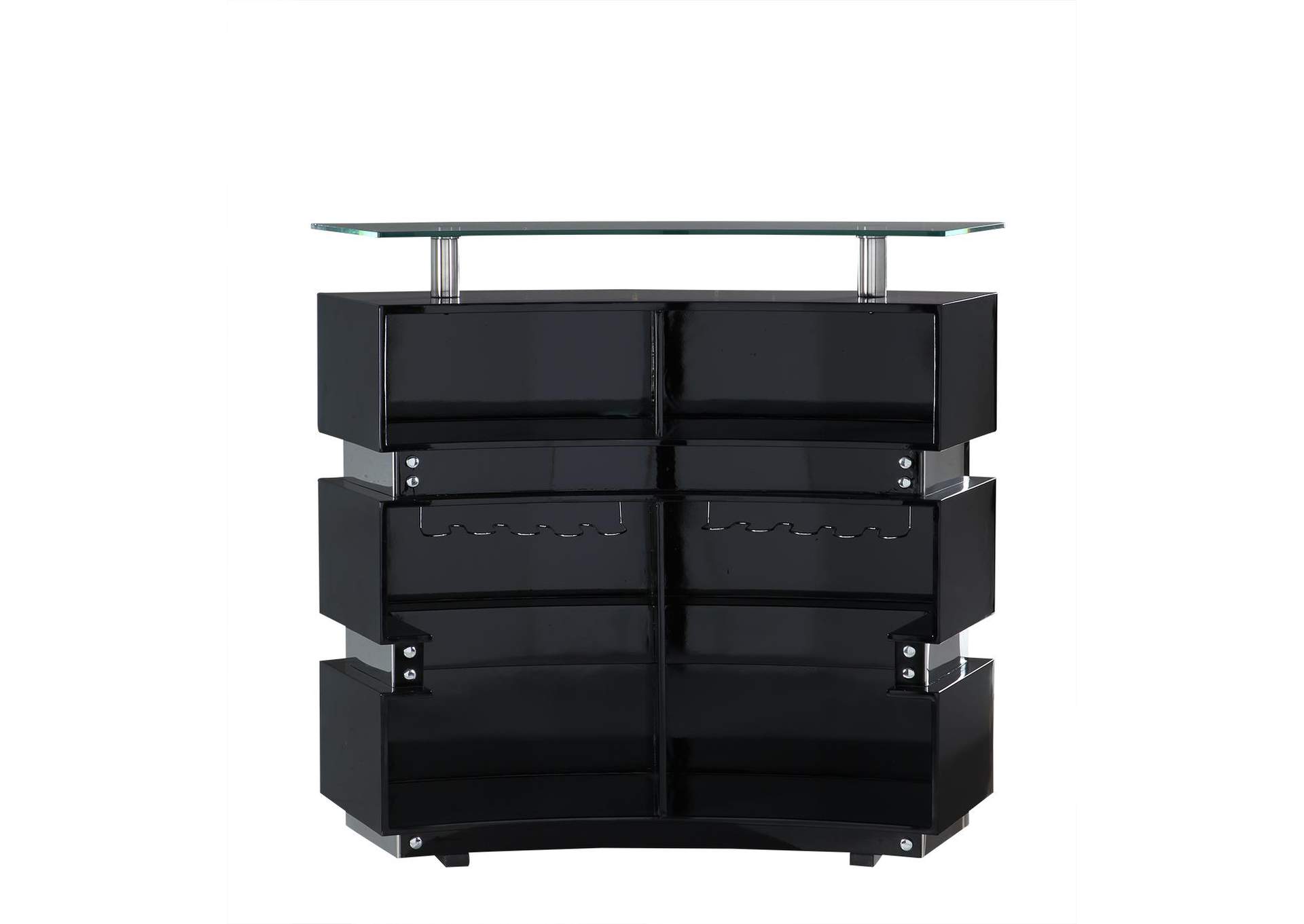 Contemporary Channeled Front Bar image 5