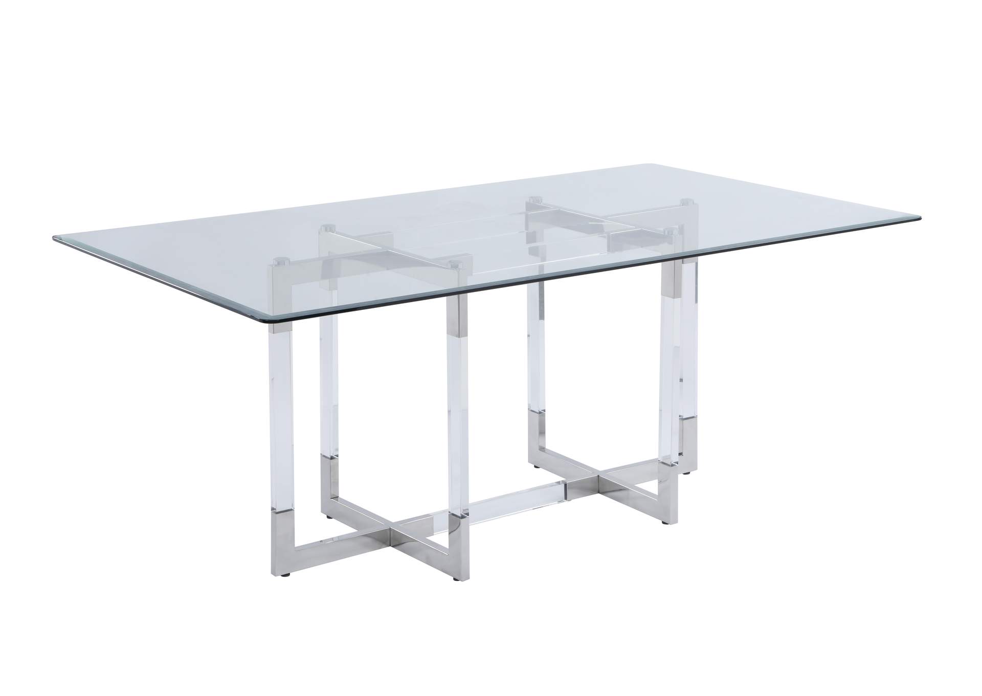 Contemporary Dining Set With 42