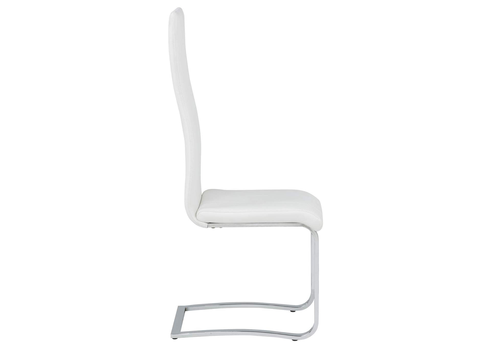 Montclair Upholstered Dining Side Chair White (Set of 4) image 11